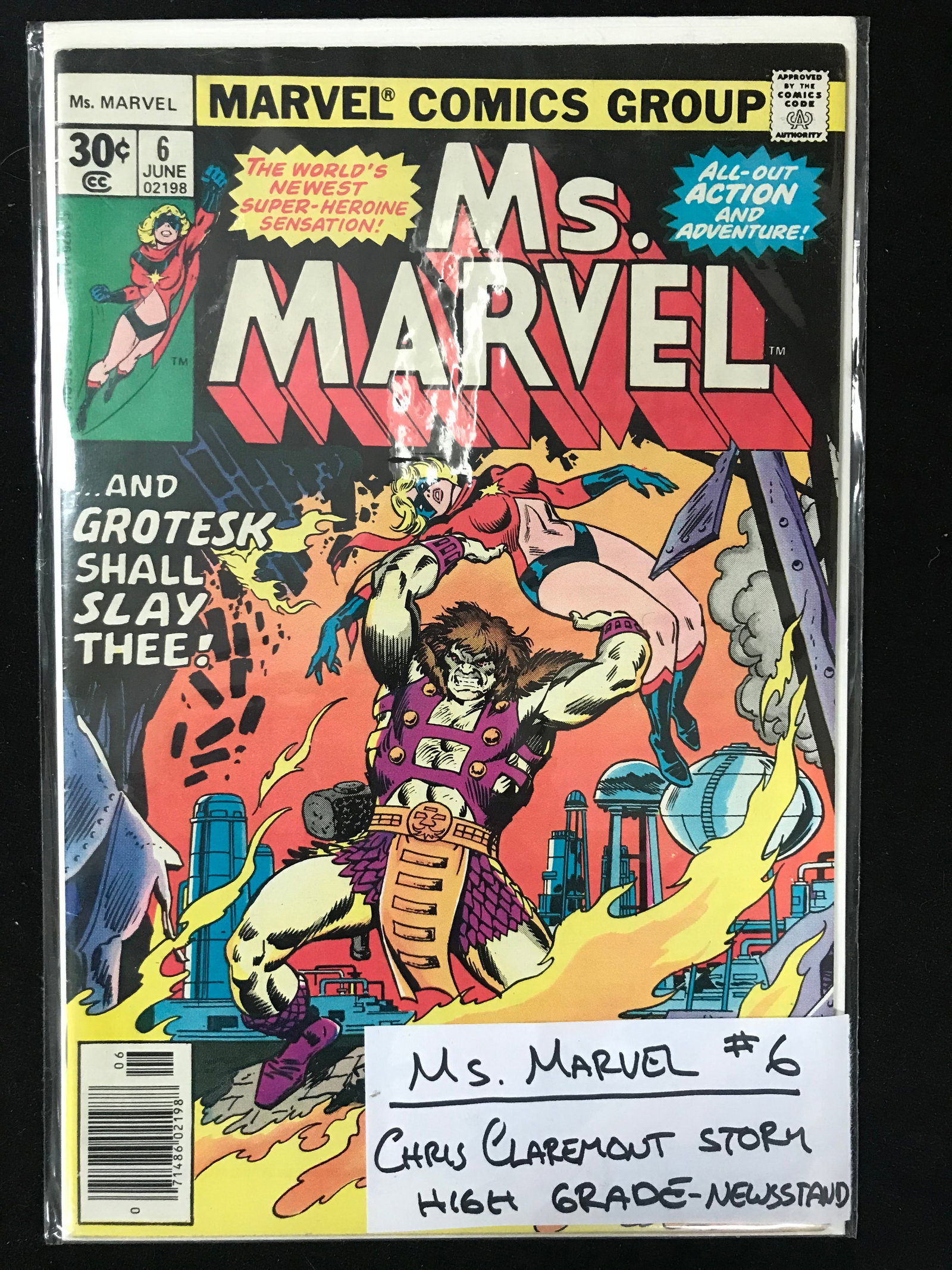 MARVEL COMICS NO.6 MS. MARVEL (CHRIS CLAREMONT STORM): Prices are in Canadian dollars