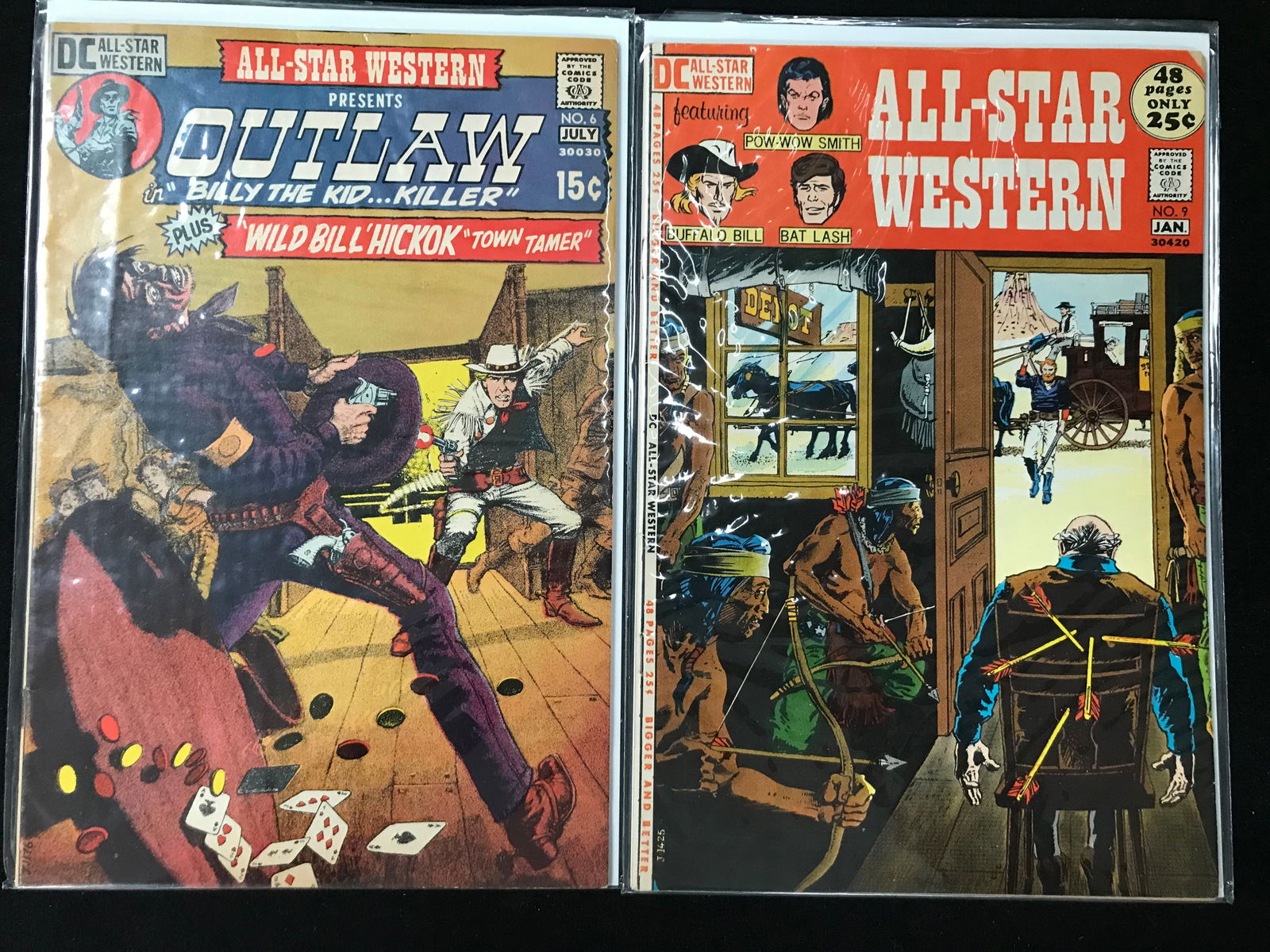 DC COMICS ALL STAR WESTERN SILVER AGE COMICS LOT (1 of 1)