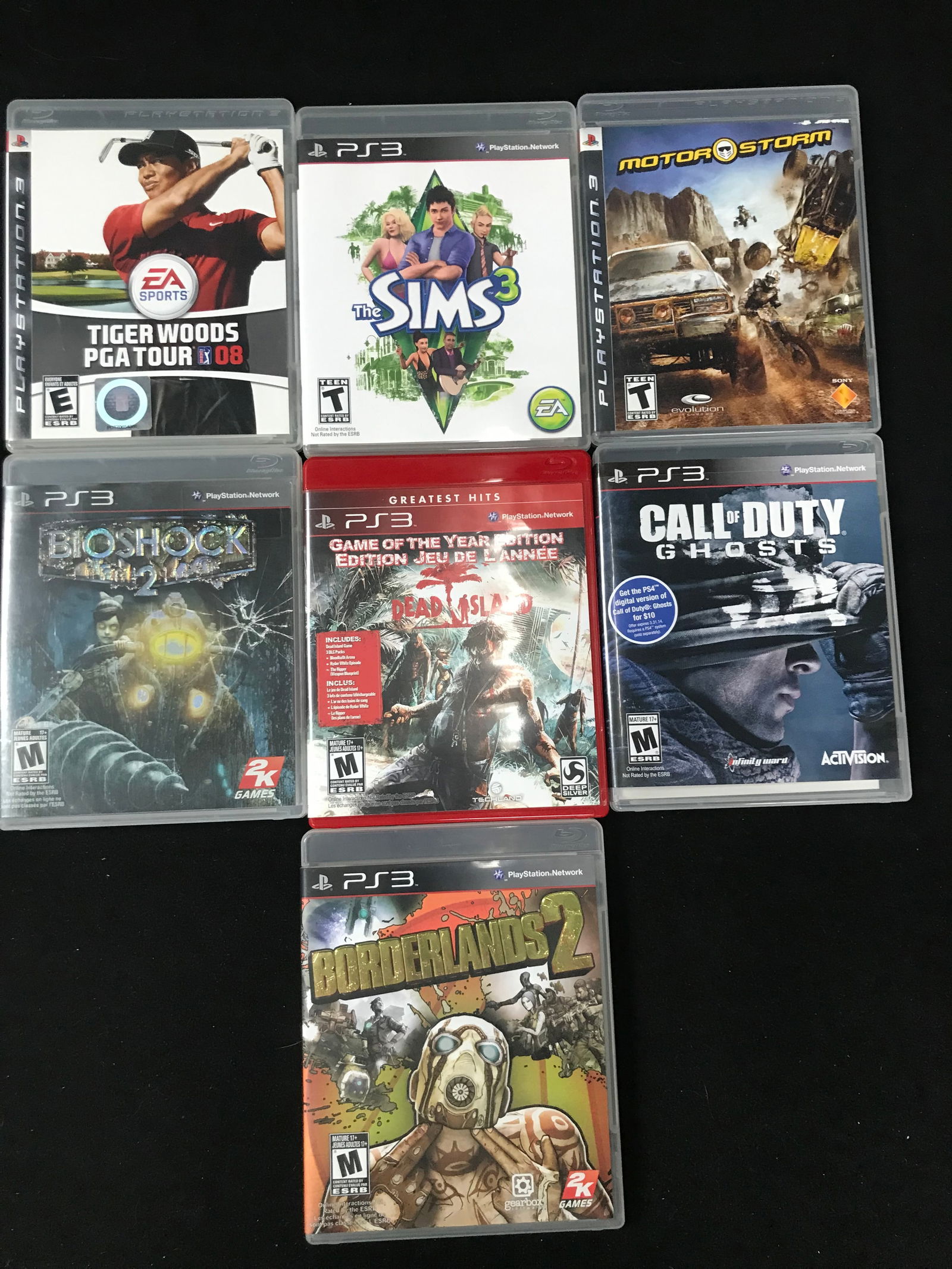 PLAYSTATION 3 VIDEO GAME LOT (1 of 1)