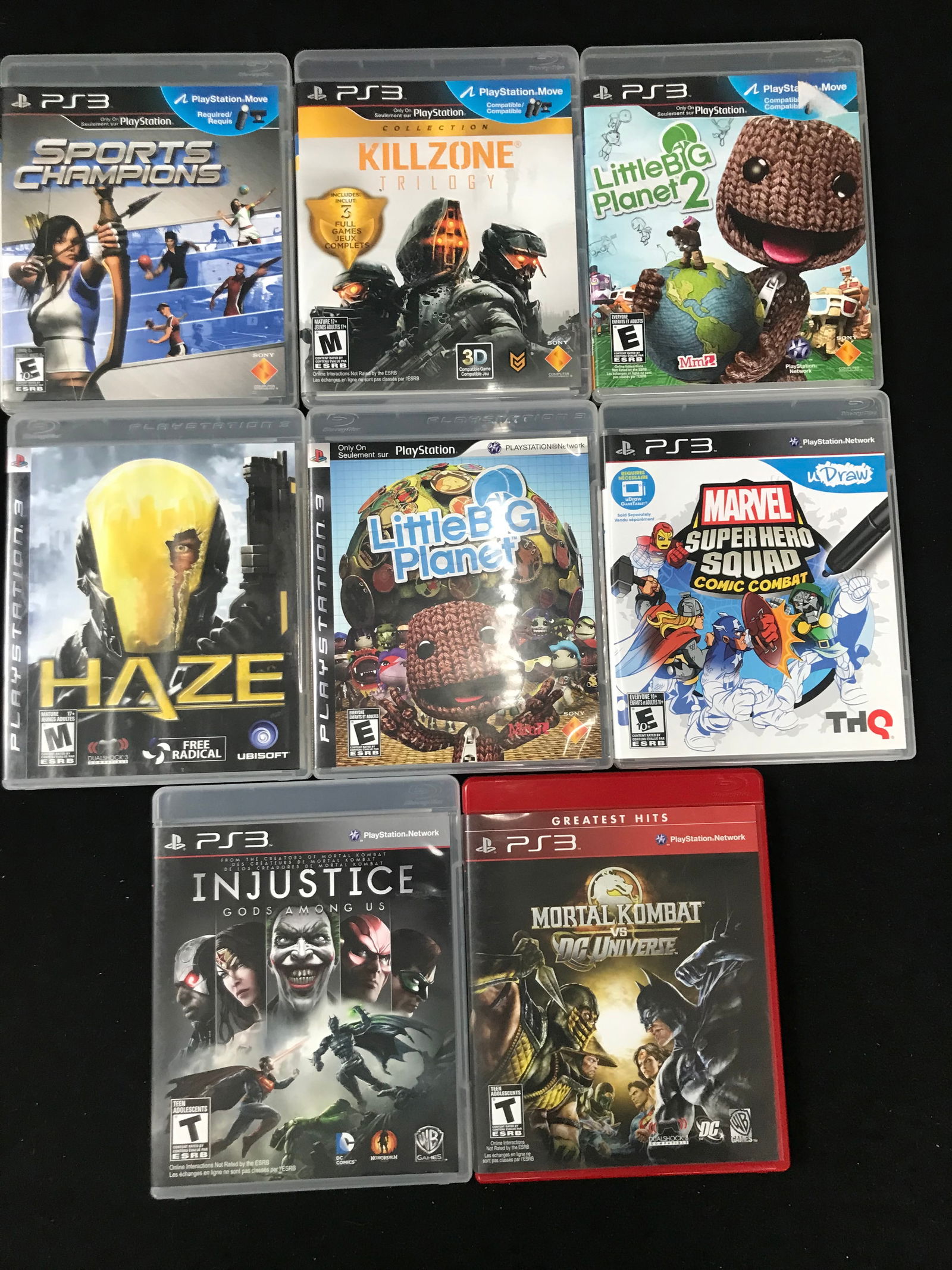 PLAYSTATION 3 VIDEO GAME LOT (1 of 1)