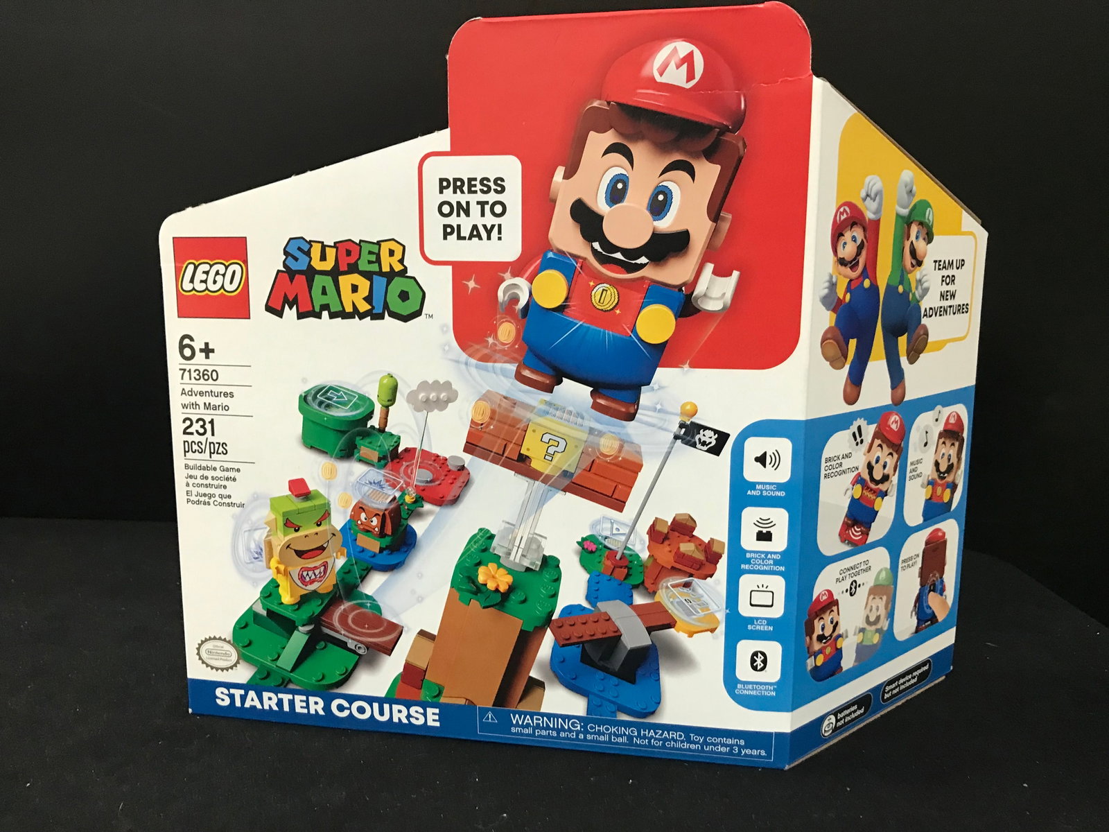 SEALED LEGO 71360 ADVENTURES WITH MARIO SUPER MARIO STARTER COURSE: Prices are in Canadian dollars