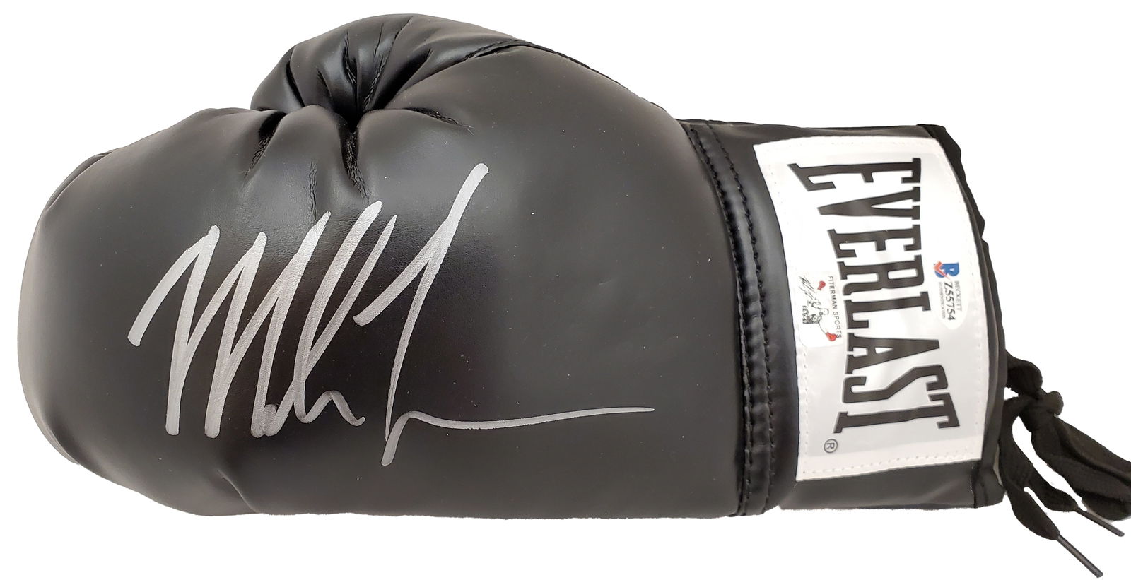 MIKE TYSON SIGNED BLACK EVERLAST BOXING GLOVE (BECKETT COA): Prices are in Canadian dollars