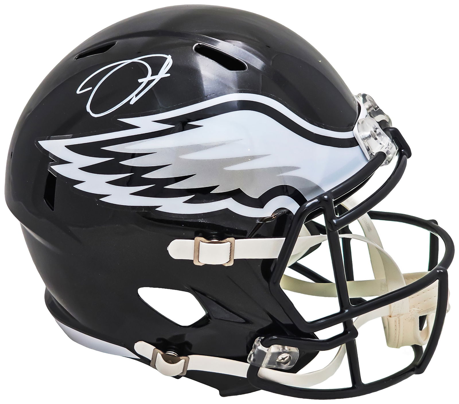 JALEN HURTS SIGNED PHILADELPHIA EAGLES FULL SIZE HELMET (BECKETT COA) (1 of 4)