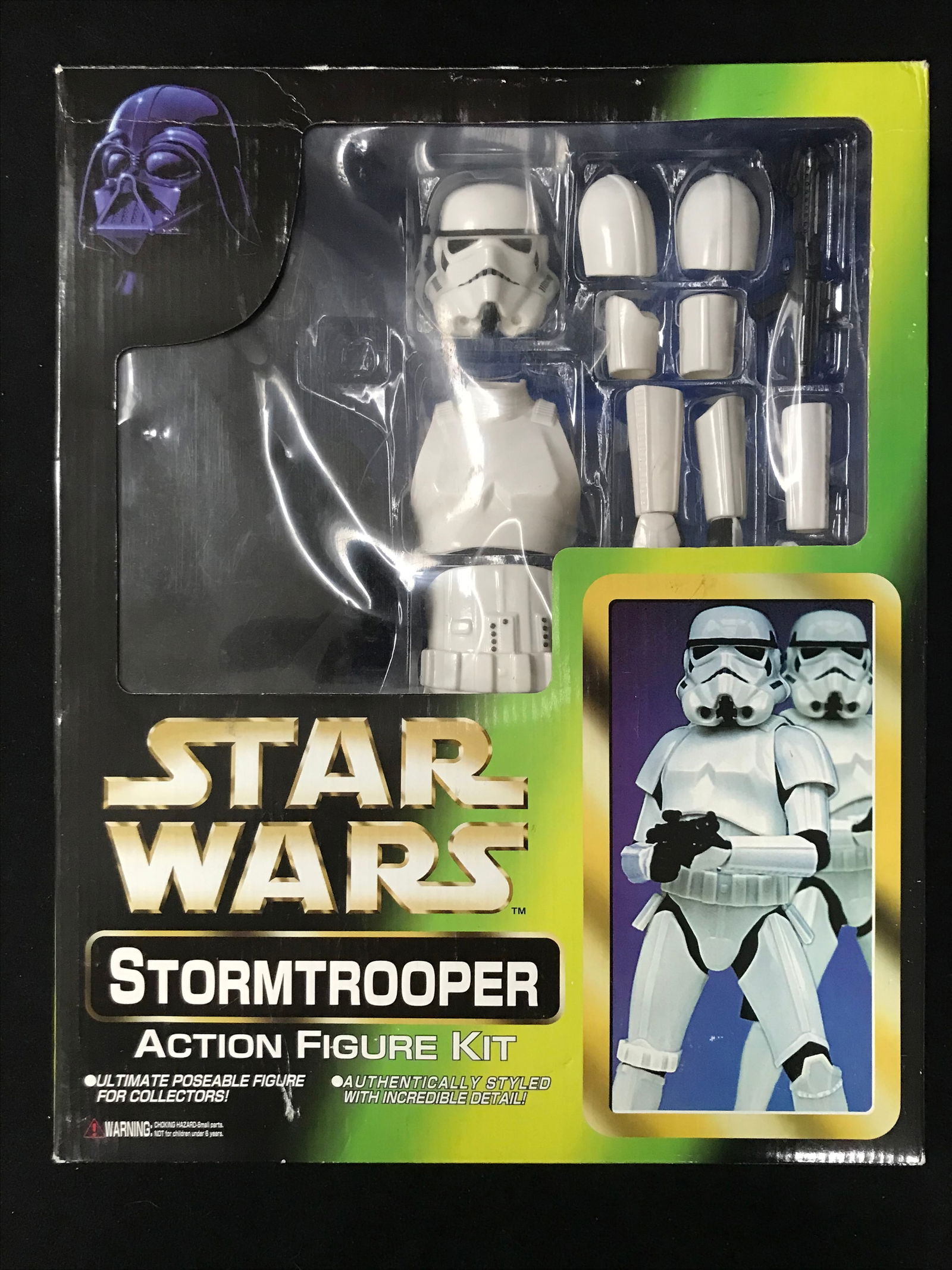 NEW IN BOX STAR WARS STORM TROOPER ACTION FIGURE KIT (1 of 1)