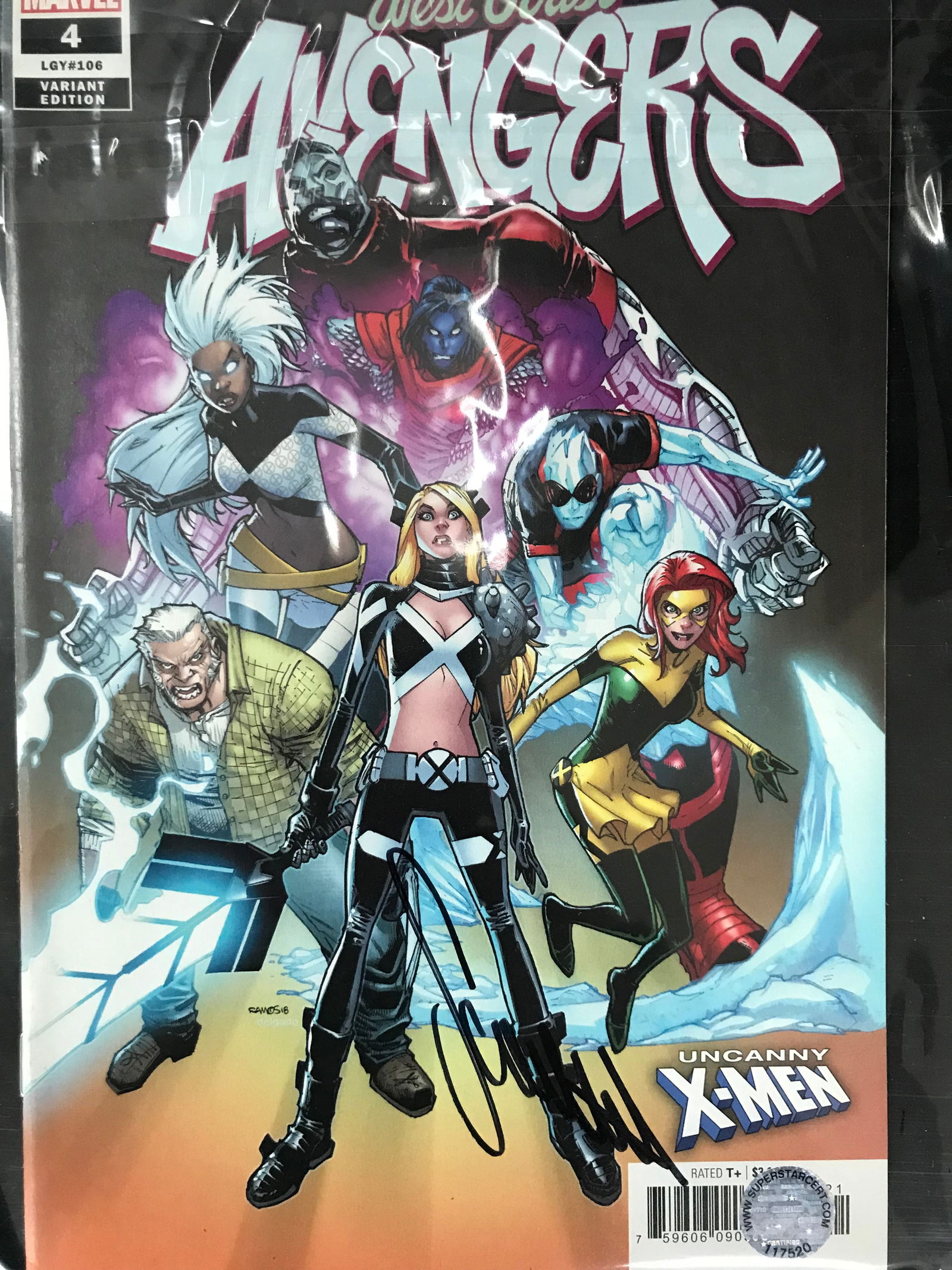 SCARLETT JOHANSON SIGNED AVENGERS COMIC BOOK (PRO CERT COA) (1 of 3)