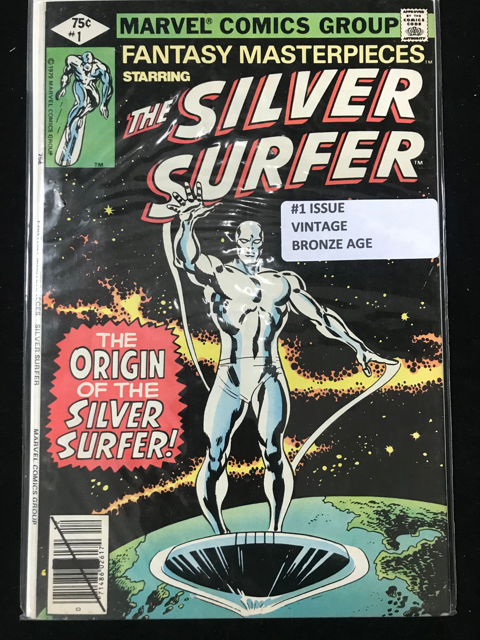MARVEL COMICS NO.1 THE SILVER SURFER (VINTAGE BRONZE AGE) (1 of 1)