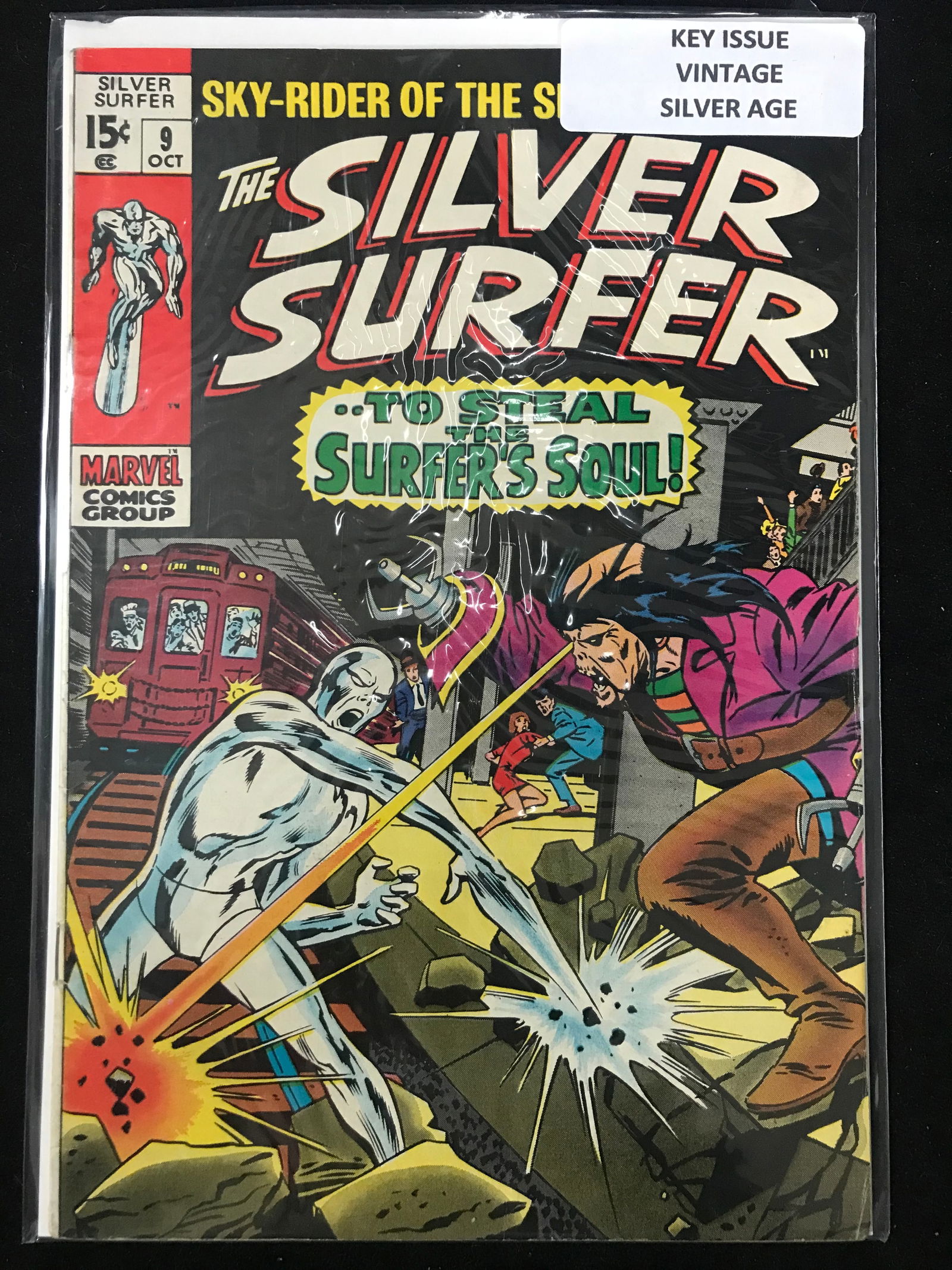 MARVEL COMICS NO.9 THE SILVER SURFER (VINTAGE SILVER AGE) (1 of 1)