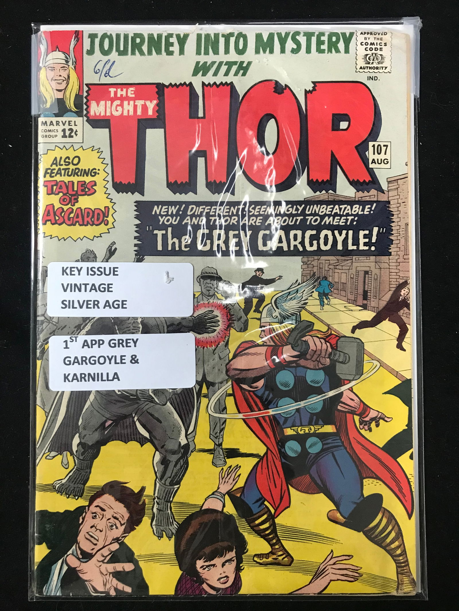 MARVEL COMICS NO.107 THE MIGHTY THOR (VINTAGE SILVER AGE) (1 of 1)