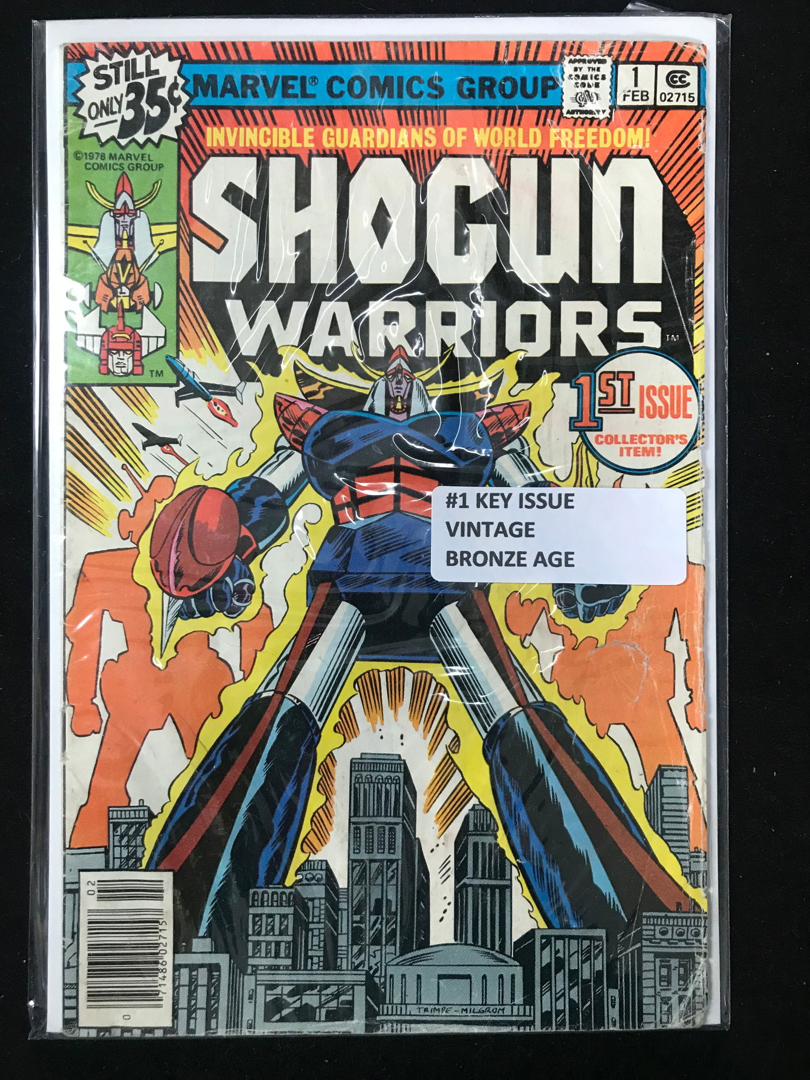 MARVEL COMICS NO.1 SHOGUN WARRIORS (VINTAGE BRONZE AGE) (1 of 1)