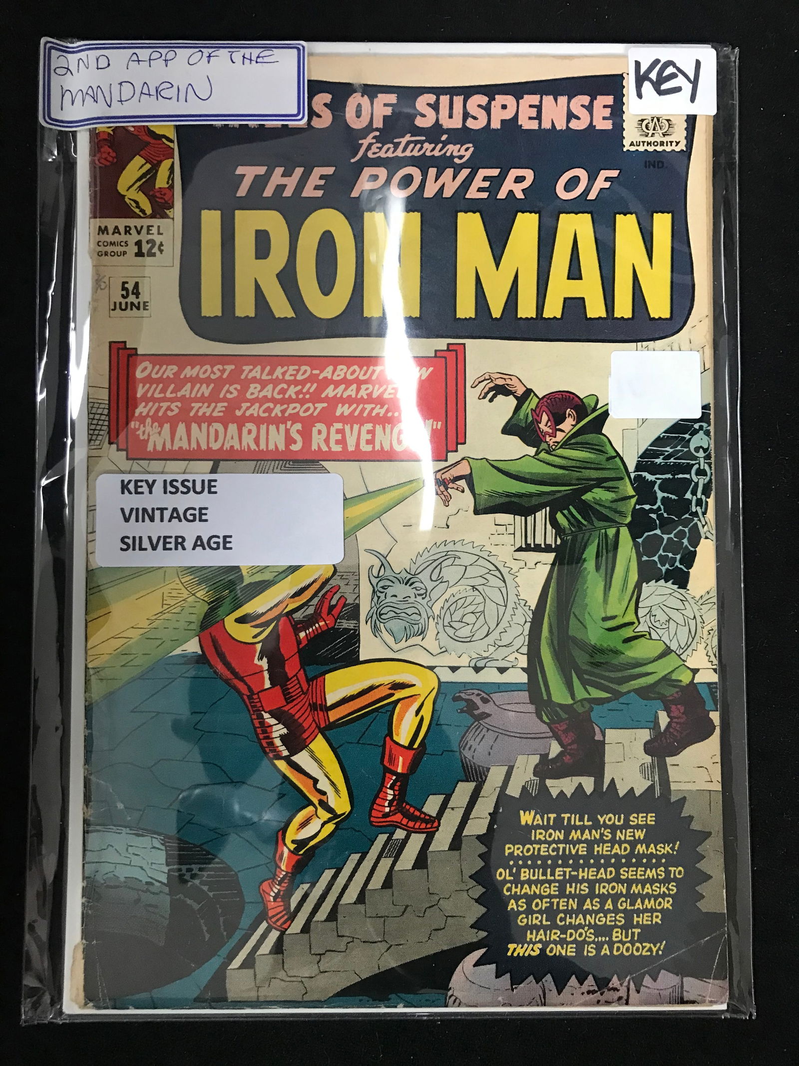 MARVEL COMICS NO.54 TALES OF SUSPENSE FEAQT THE POWER OF IRON MAN (VINTAGE SILVER AGE) (1 of 1)