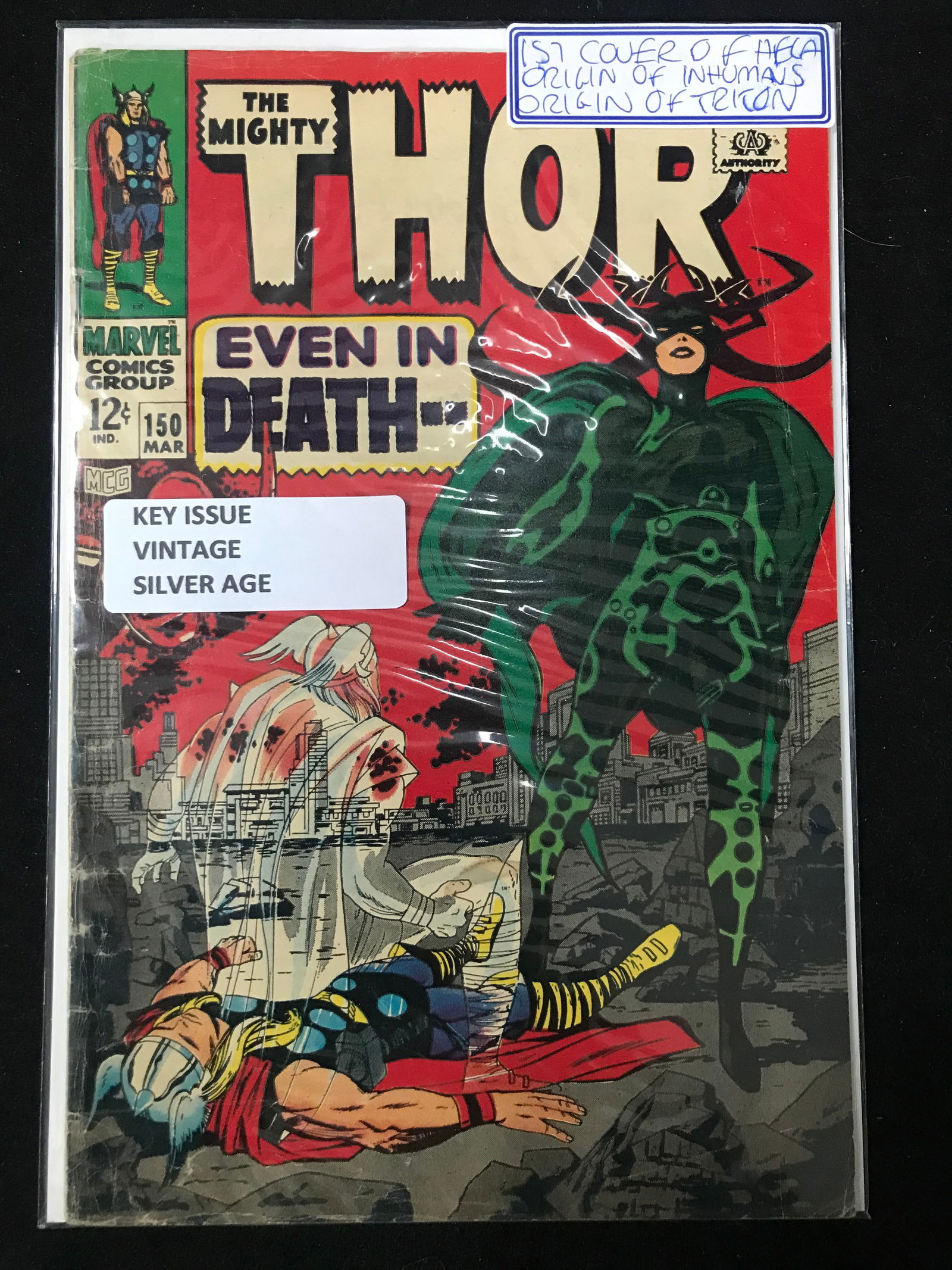 MARVEL COMICS NO.150 THE MIGHTY THOR (VINTAGE SILVER AGE) (1 of 1)