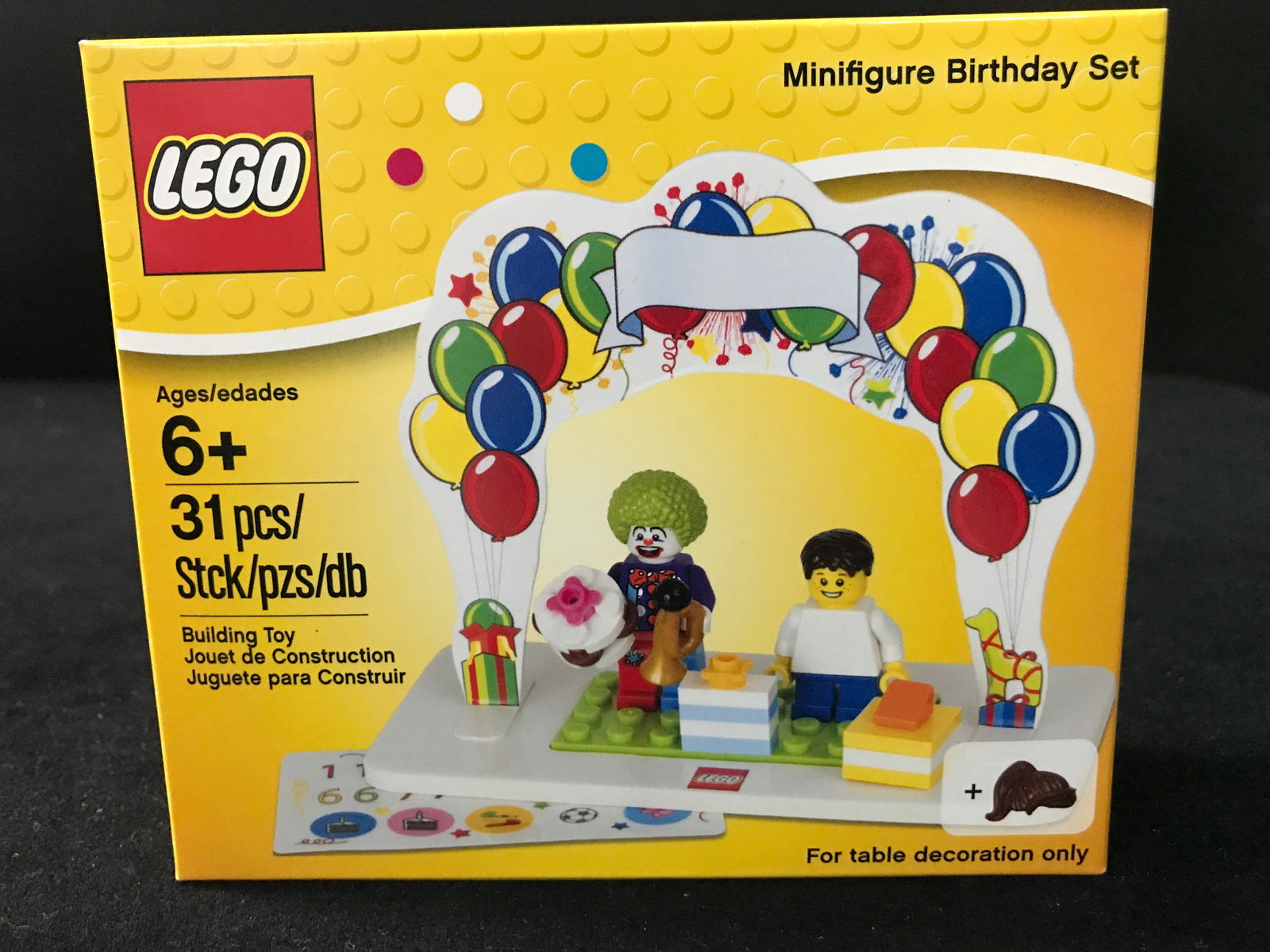 SEALED LEGO MINI FIGURE BIRTHDAY (1 of 1)
