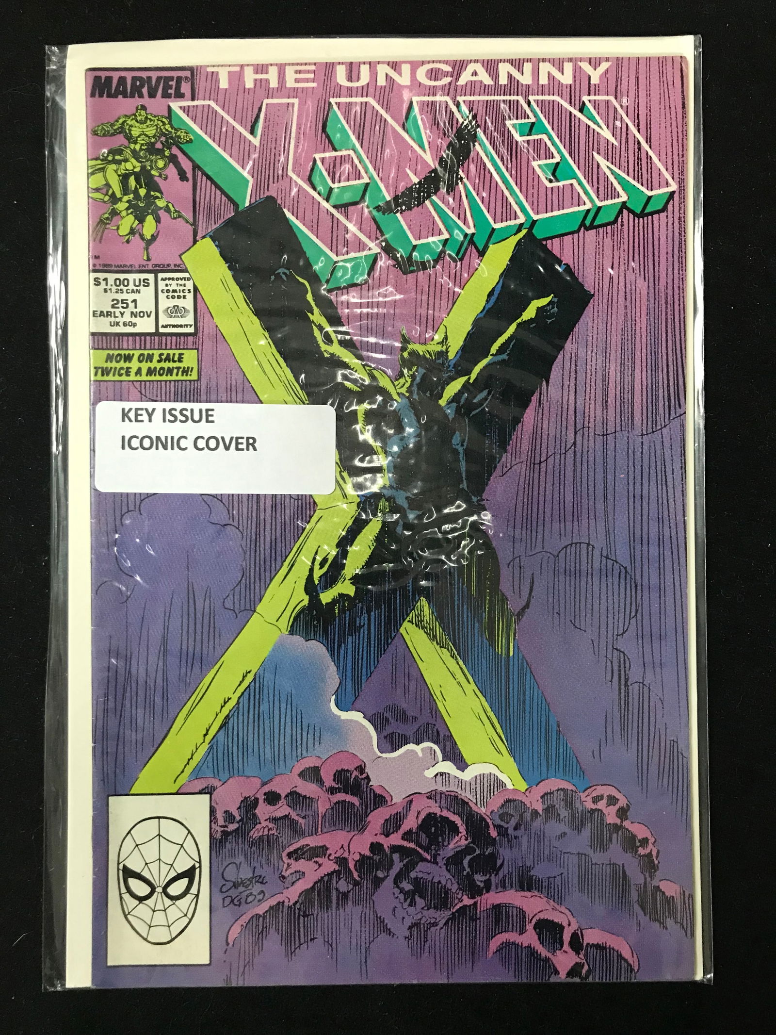 MARVEL COMICS THE UNCANNY X-MEN NO.251: Prices are in Canadian dollars