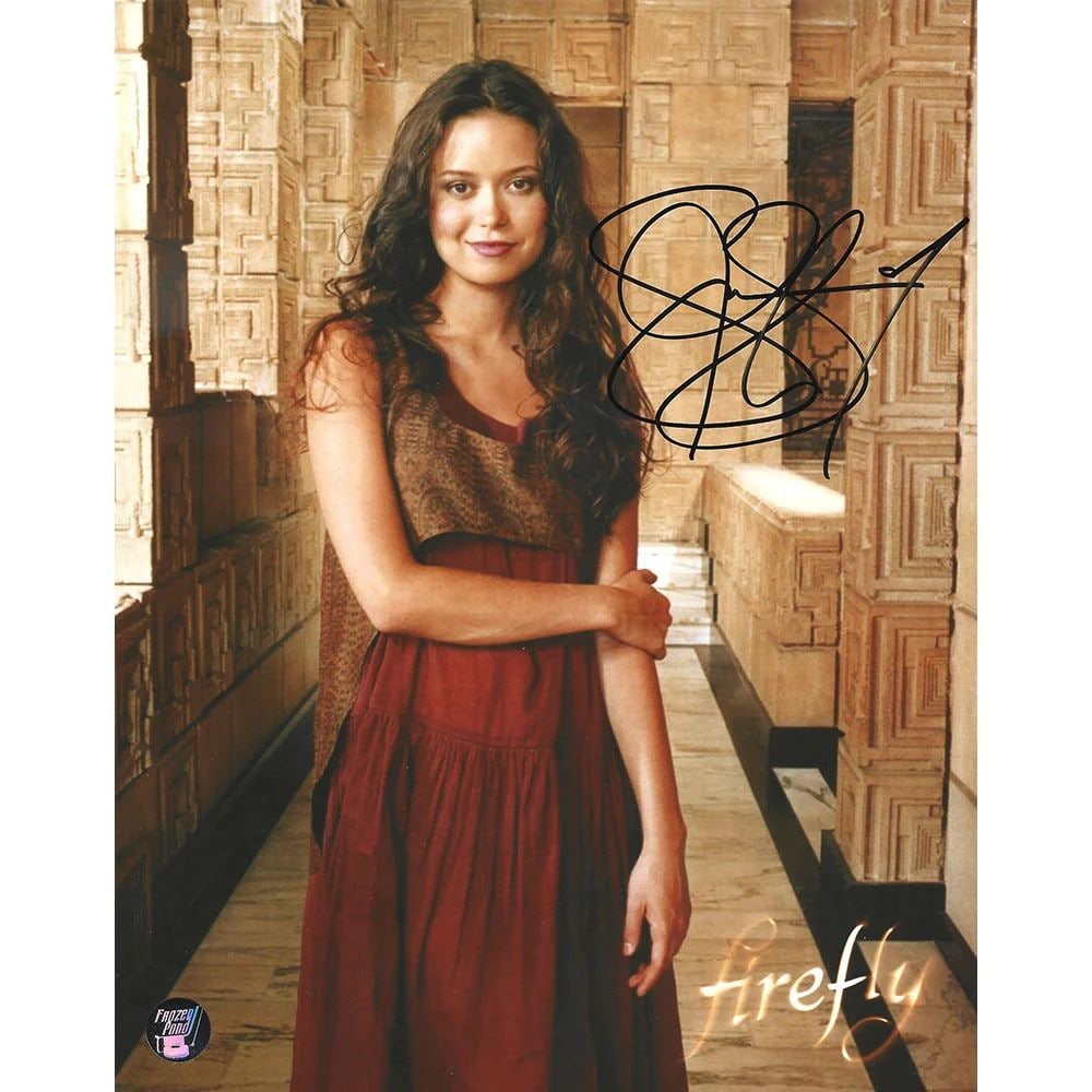 SUMMER GLAU SIGNED FIREFLY 8 X 10 (FROZEN POND COA) (1 of 1)