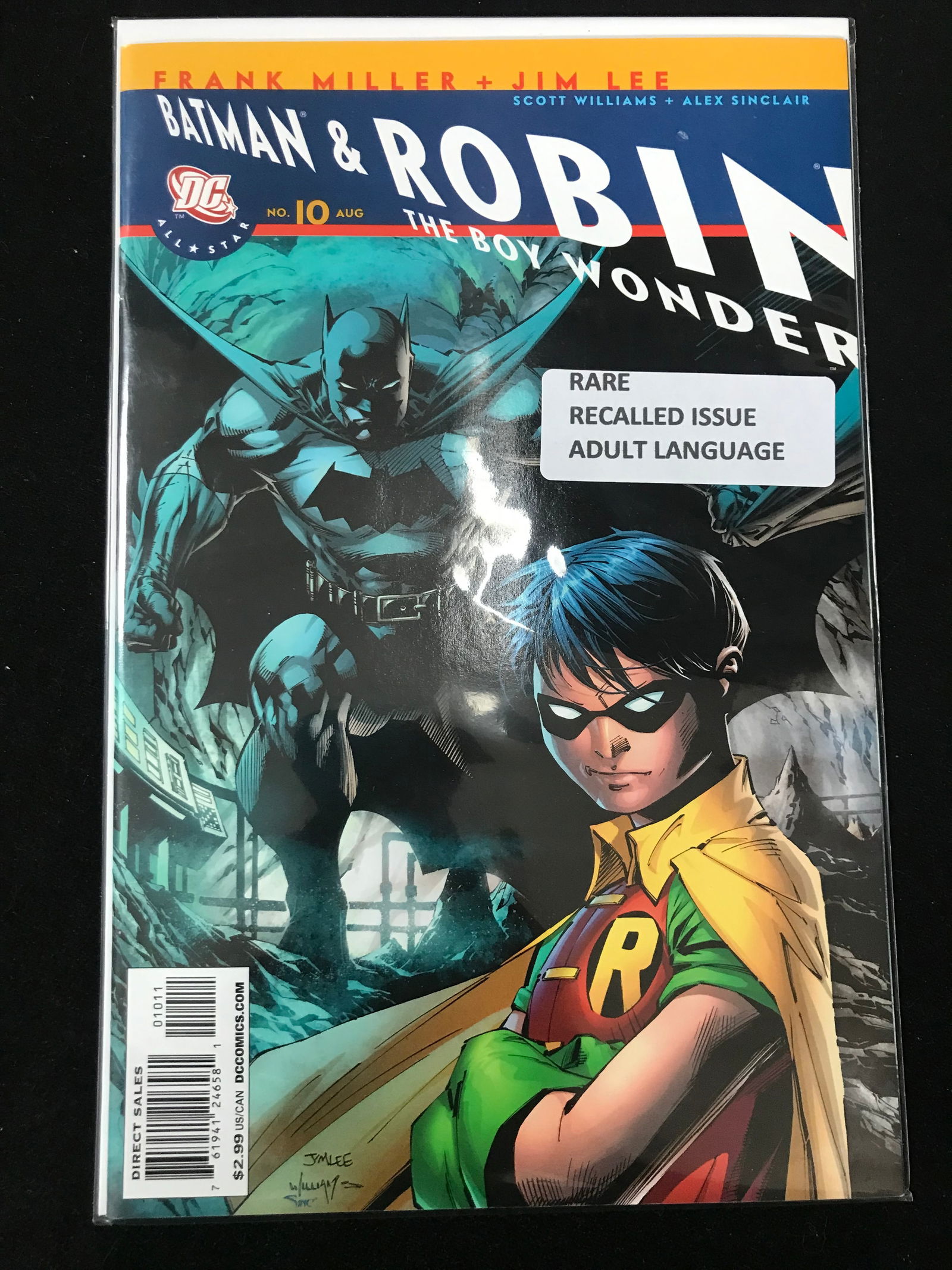 DC COMICS NO.10 BATMAN AND ROBIN (RARE RECALLED ISSUE) (1 of 1)