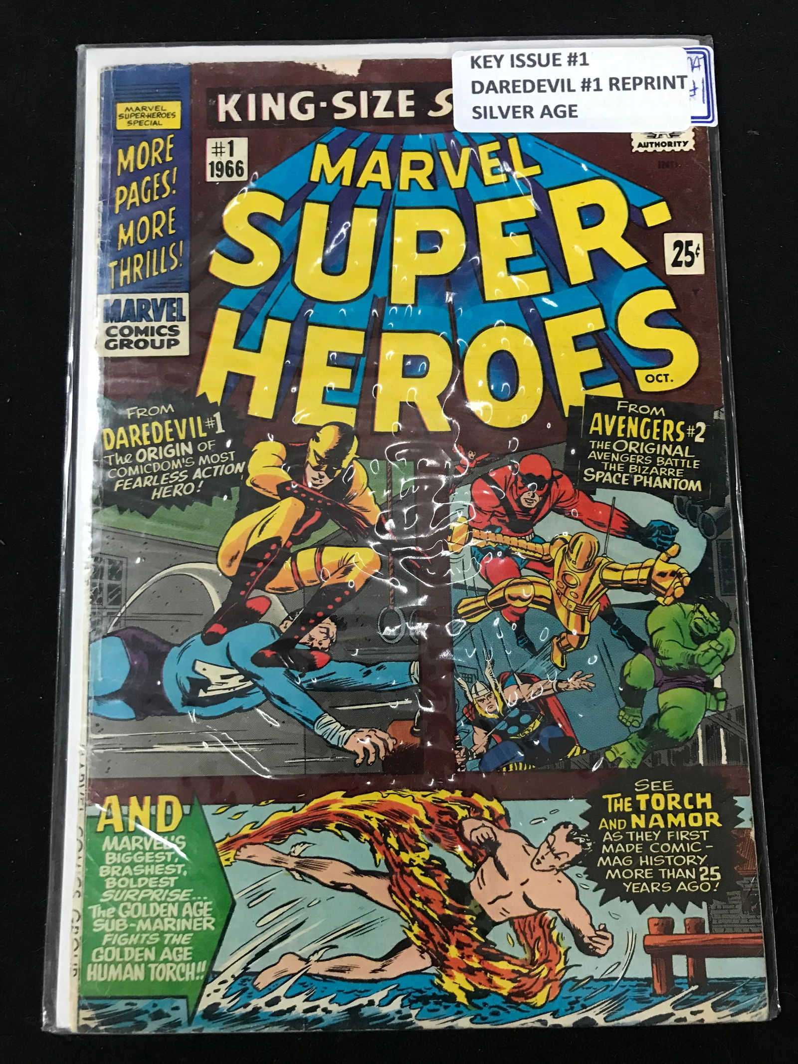 MARVEL COMICS NO. 1 MARVEL SUPER HEROES (DAREDEVIL NO.1 REPRINT) (1 of 1)