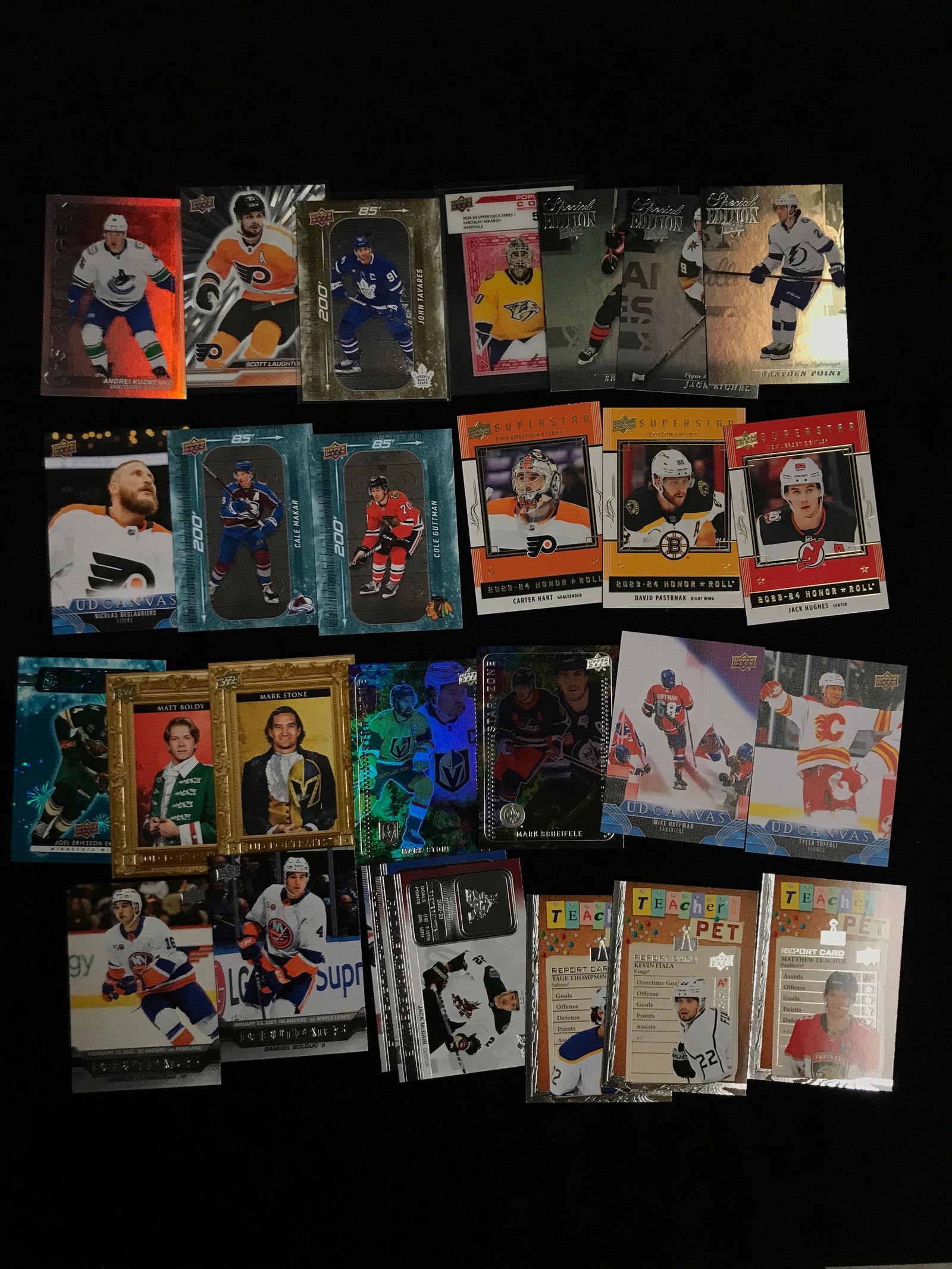 UPPER DECK HOCKEY INSERT AND ROOKIE CARD LOT (1 of 1)