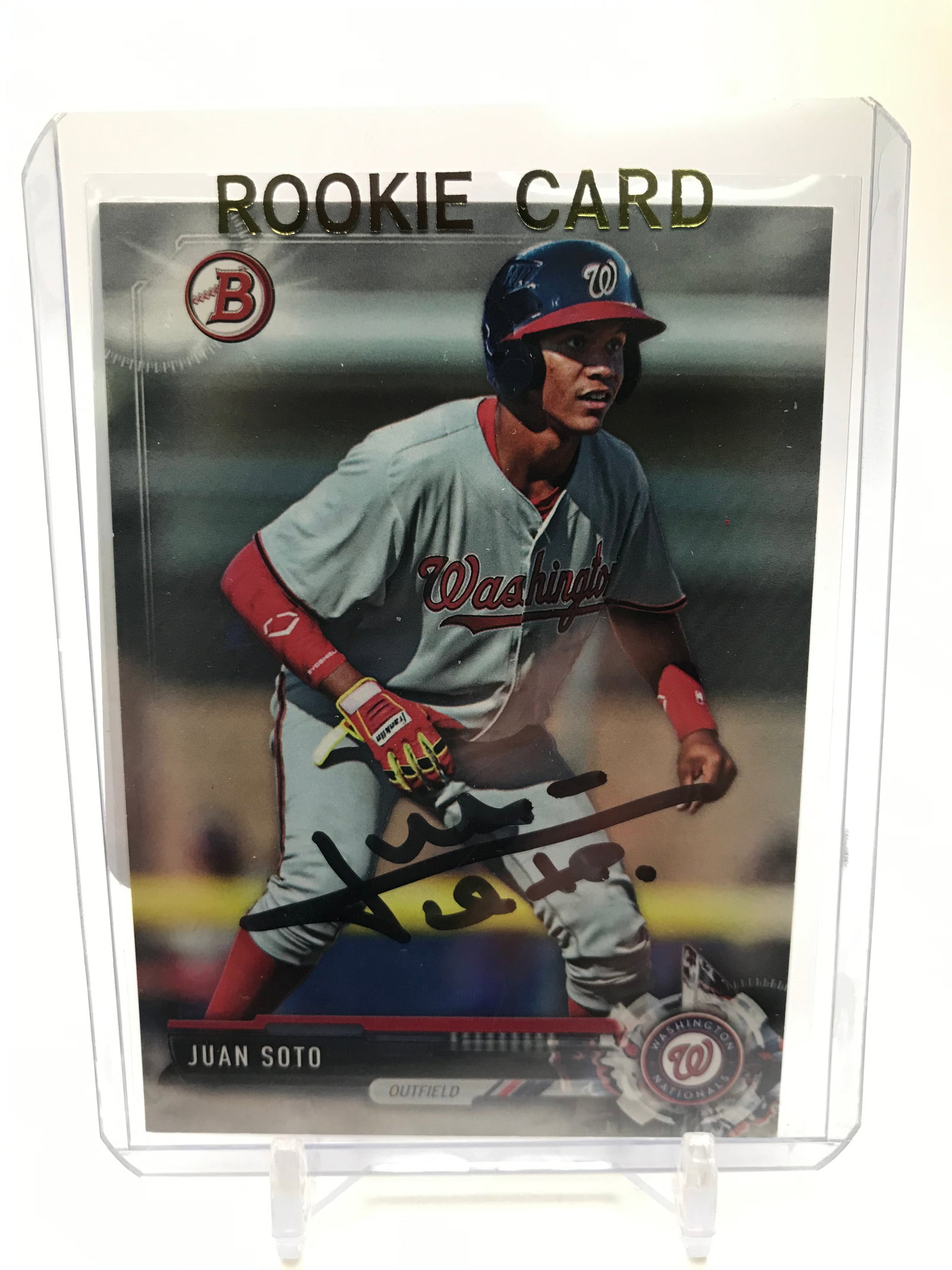 2017 BOWMAN DRAFT NO.BDC162 JUAN SOTO AUTO COAPROS COA: Prices are in Canadian dollars