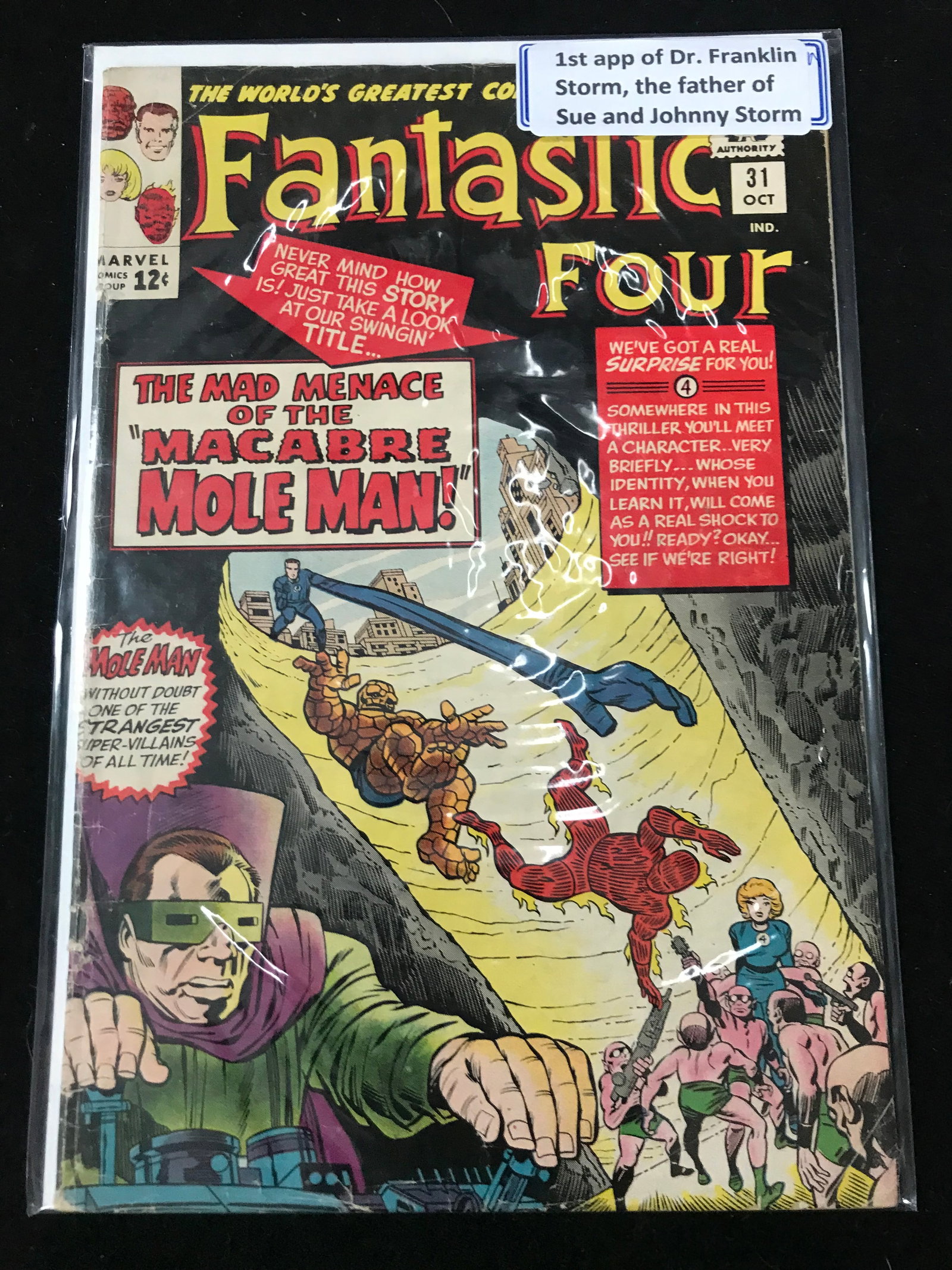 MARVEL COMICS NO.31 FANTASTIC FOUR (1ST APPS) (1 of 1)