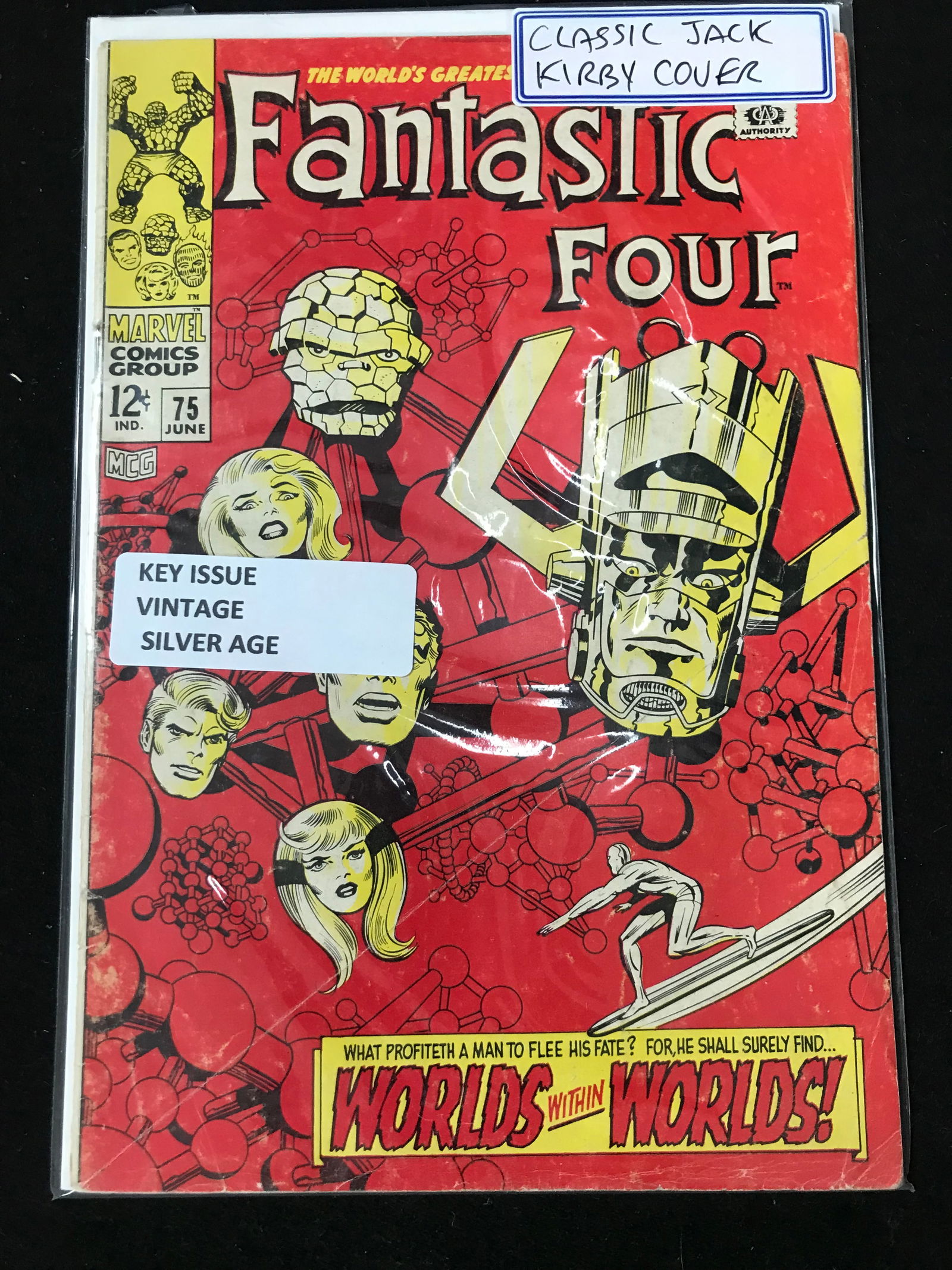 MARVEL COMICS NO.75 FANTASTIC FOUR (CLASSIC JACK KIRBY COVER) (1 of 1)