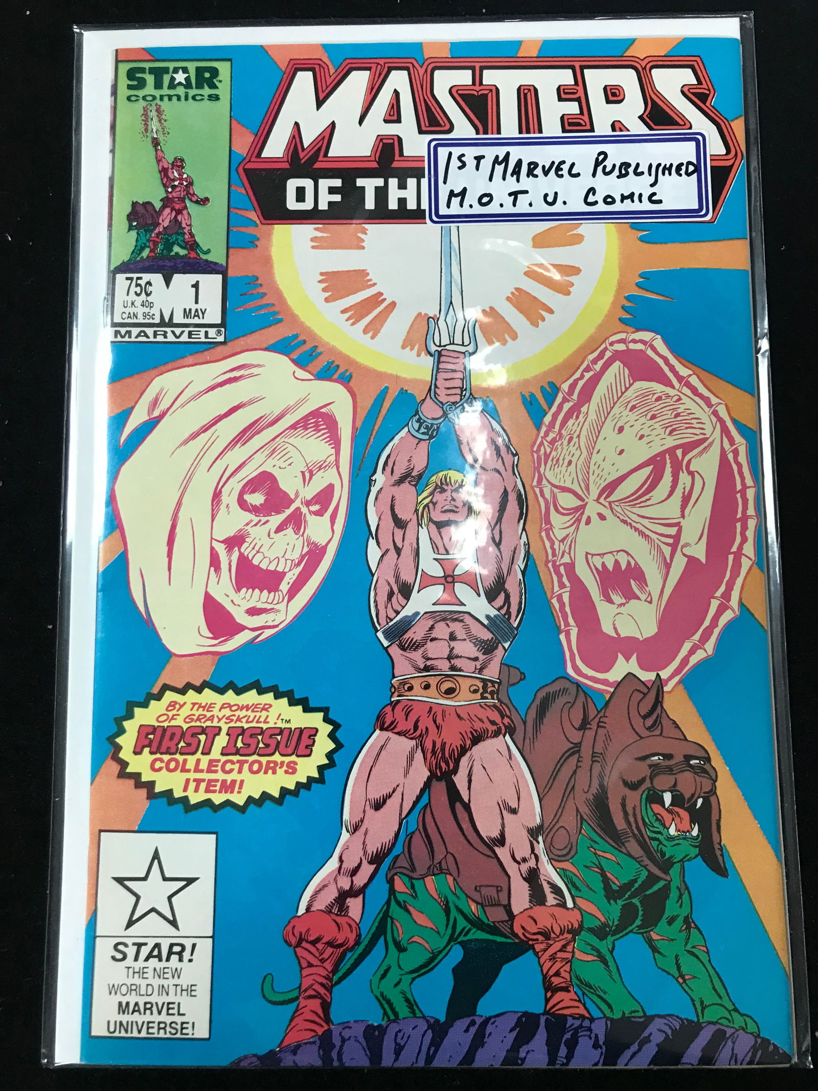 STAR COMICS NO.1 MASTERS OF THE UNIVERSE (1ST PUBLISHE M.O.T.U COMIC) (1 of 1)