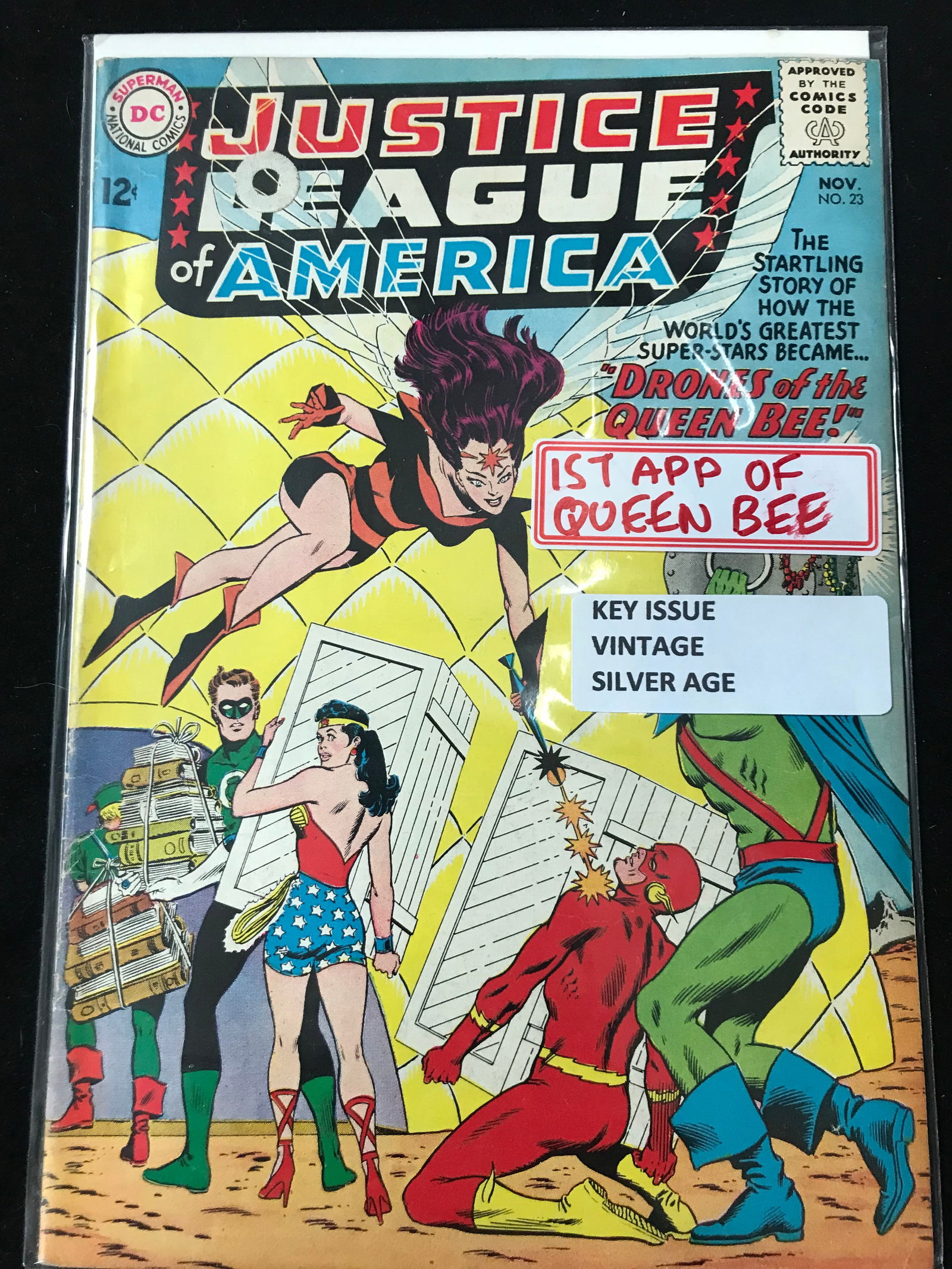 DC COMICS NO.23 JUSTICE LEAGUE OF AMERICA (1ST APP WUEEN BEE) (1 of 1)