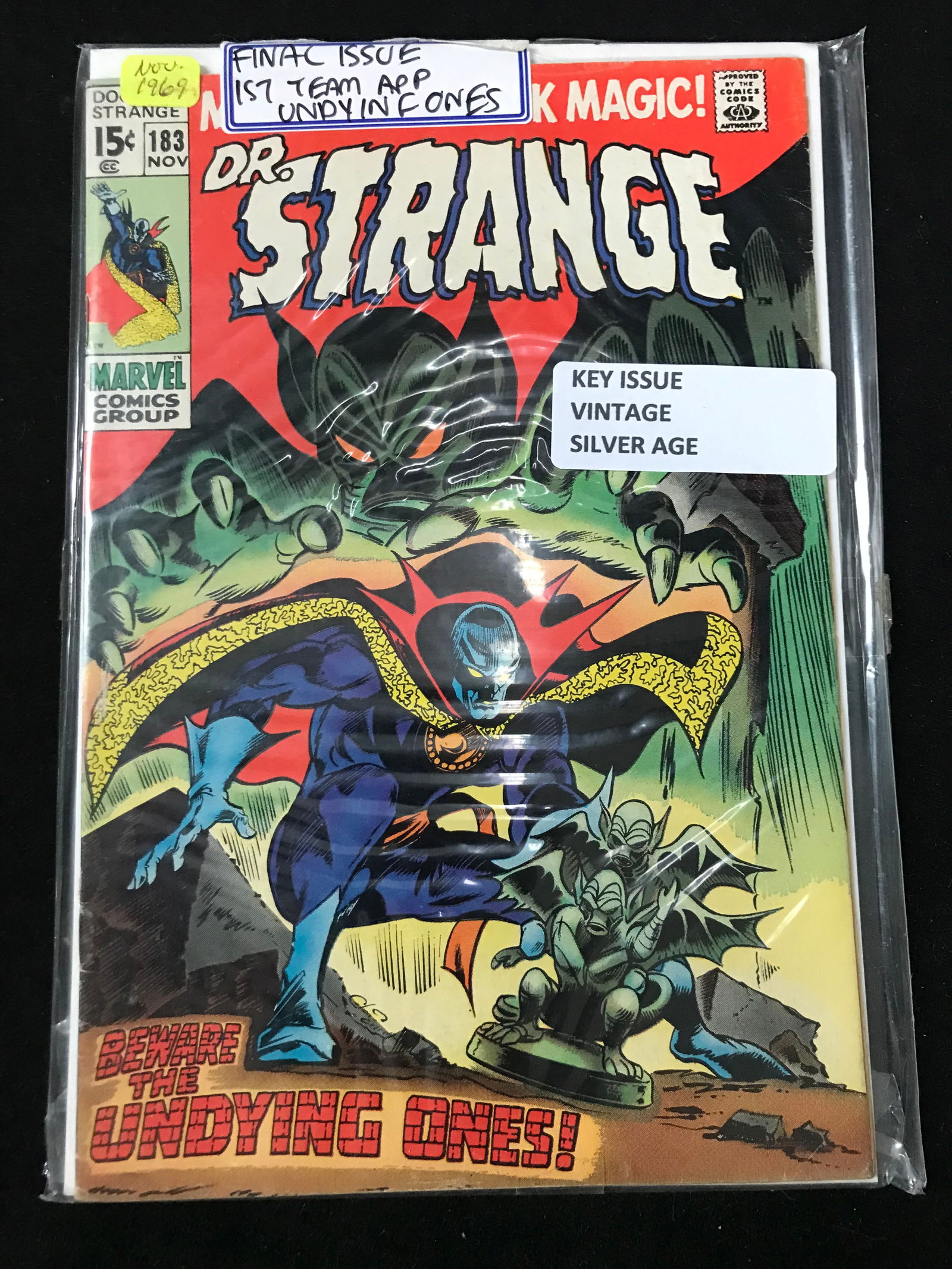 MARVEL COMICS NO.183 DR.STRANGE (VINTAGE SILVER AGE) (1 of 1)