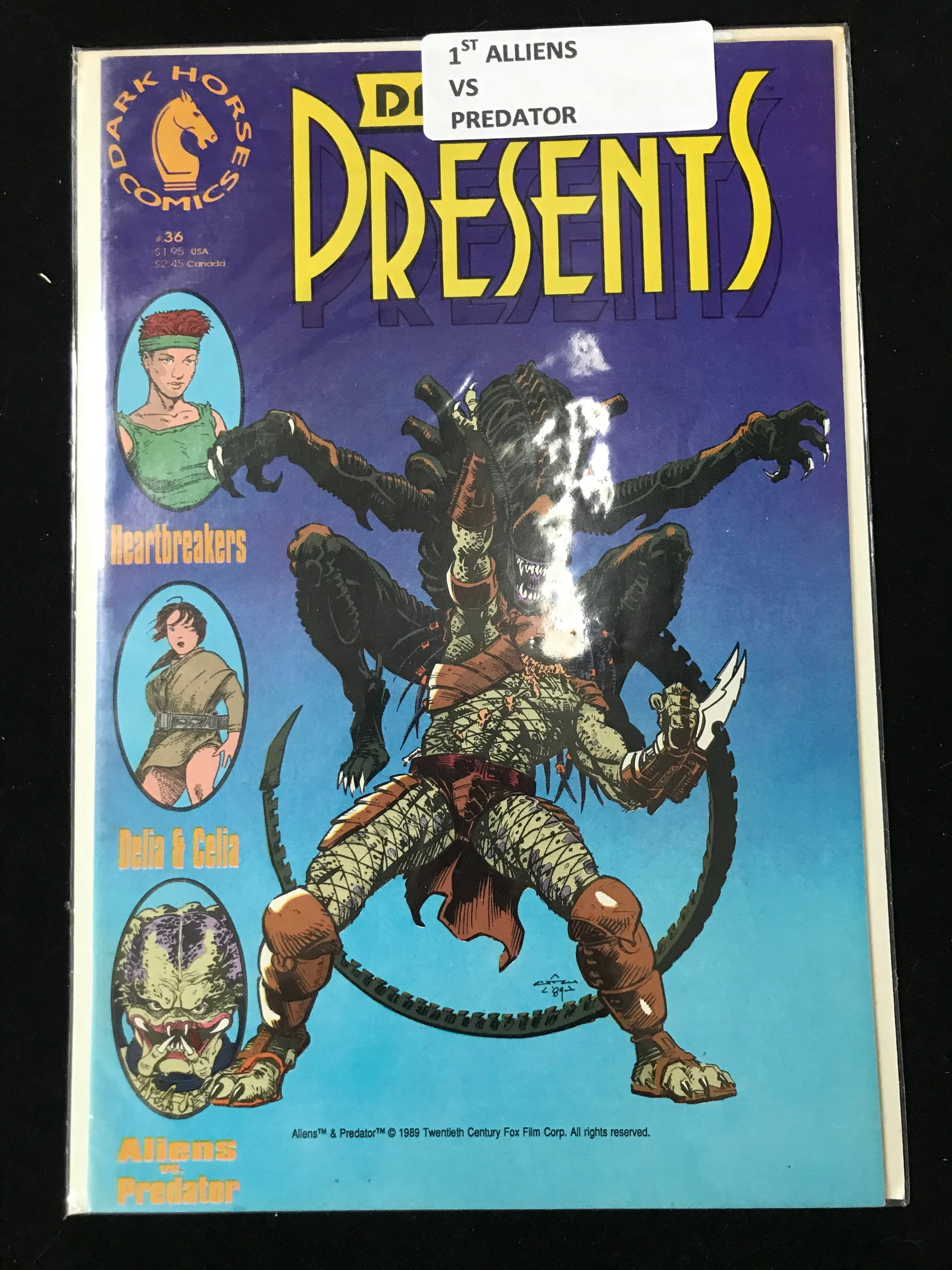 DARK HORSE COMICS NO.36 ALIENS VS PREDATOR (1 of 1)