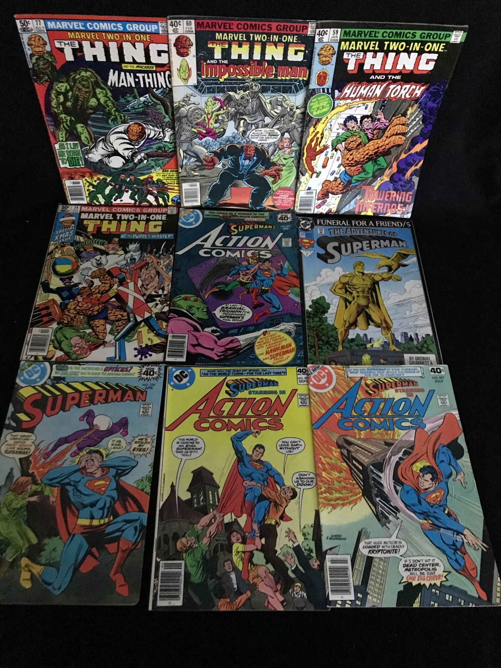 VARIOUS SUPER HERO COMIC BOOKS LOT (1 of 1)