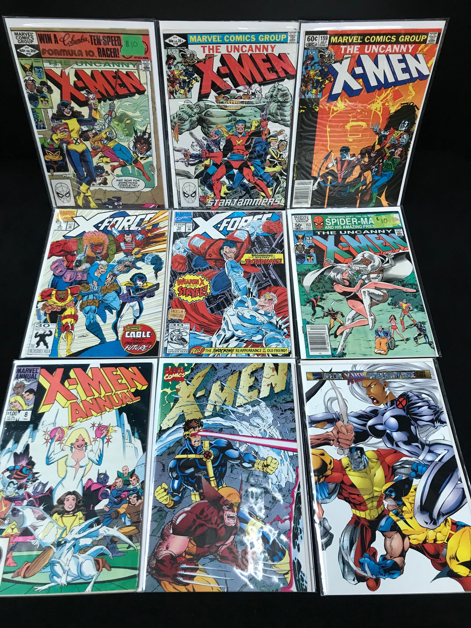 MARVEL COMICS X-MEN COMIC BOOK LOT (1 of 1)