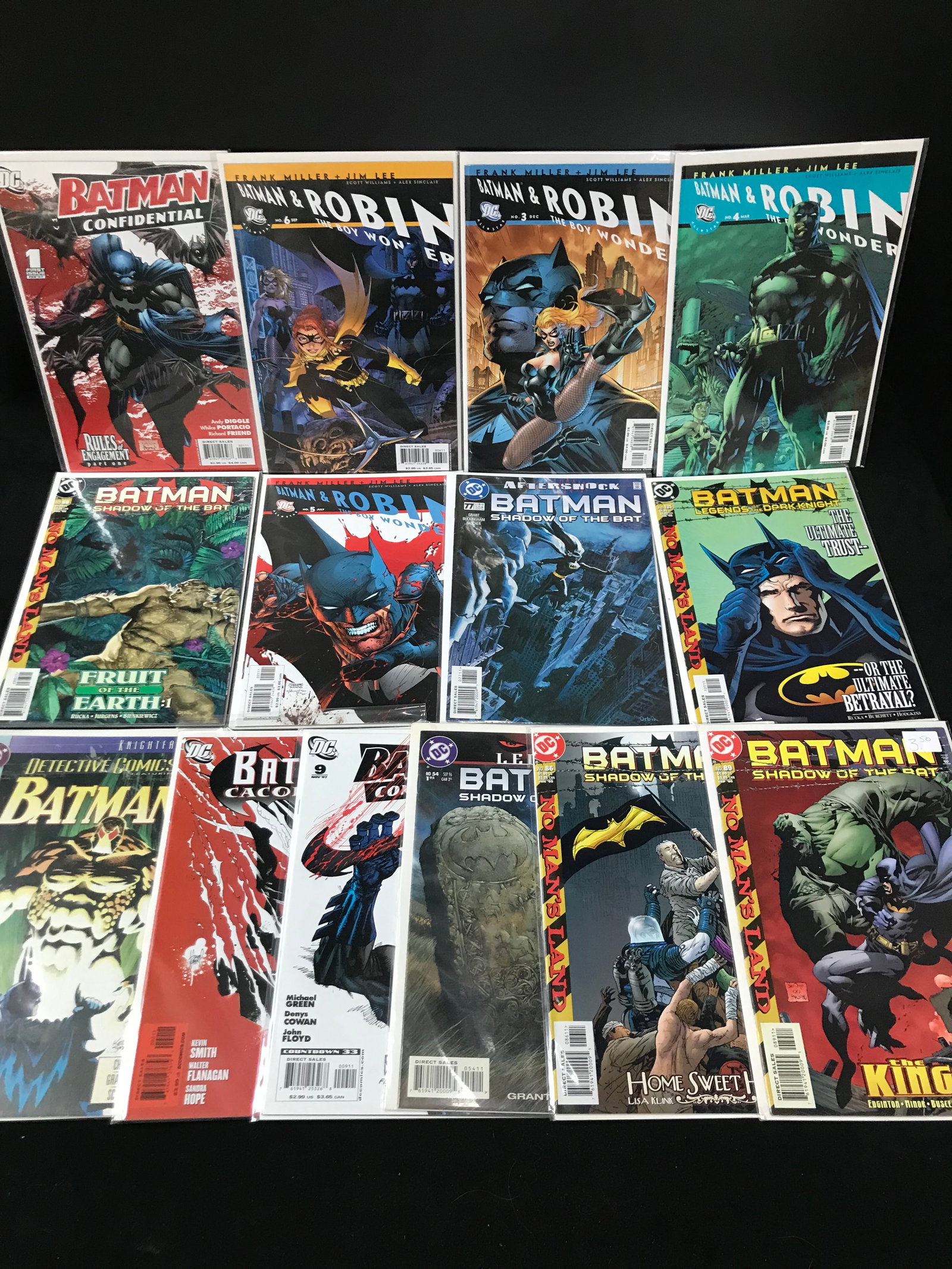 DC COMICS BATMAN COMIC BOOK LOT: Prices are in Canadian dollars