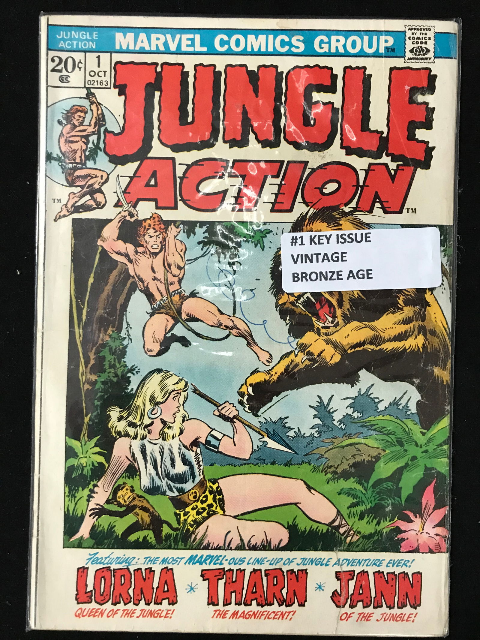 MARVEL COMCS JUNGLE ACTION NO.1 (1 of 1)