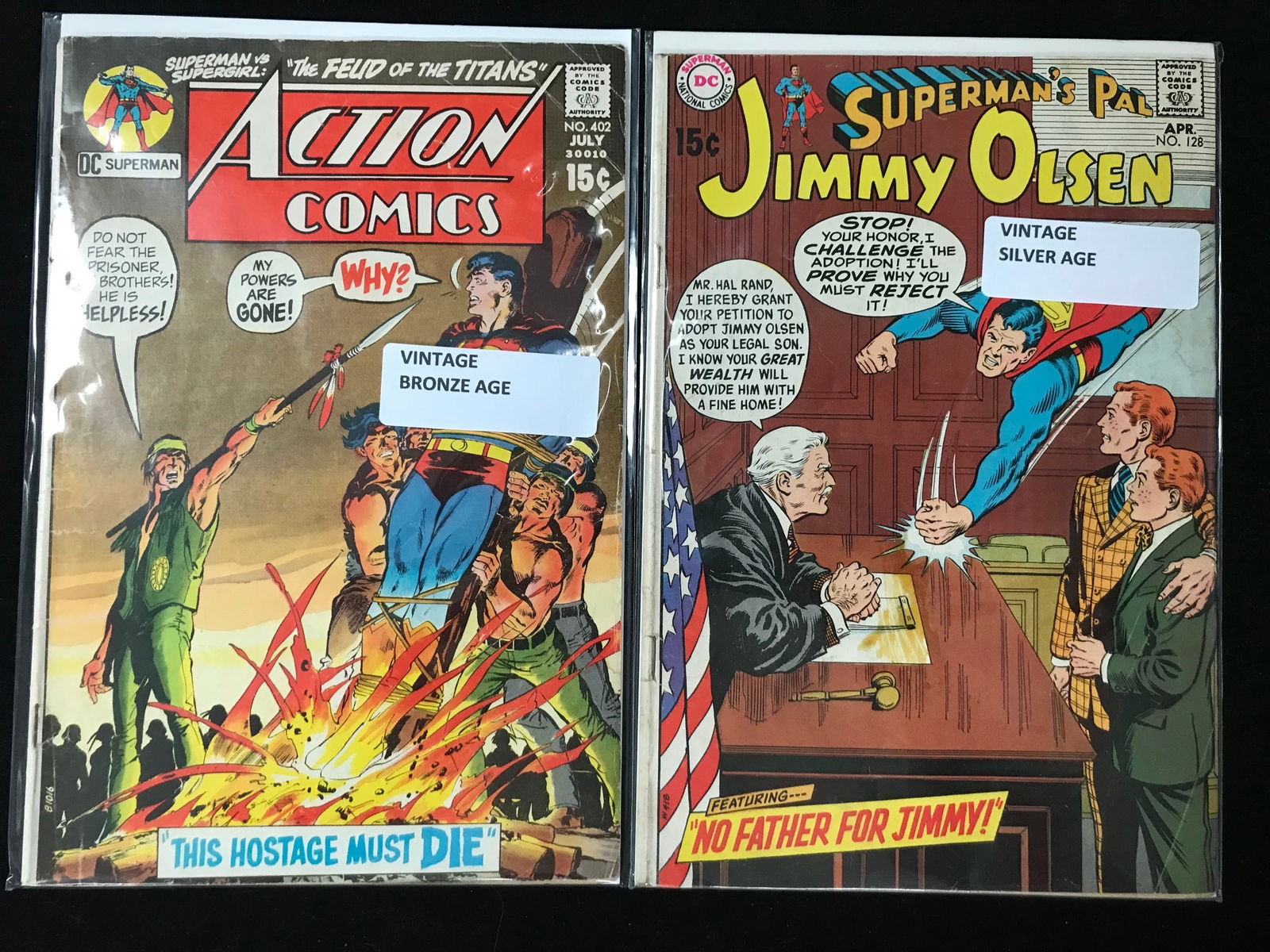 LOT OF SILVER AGE SUPERMAN COMICS (1 of 1)