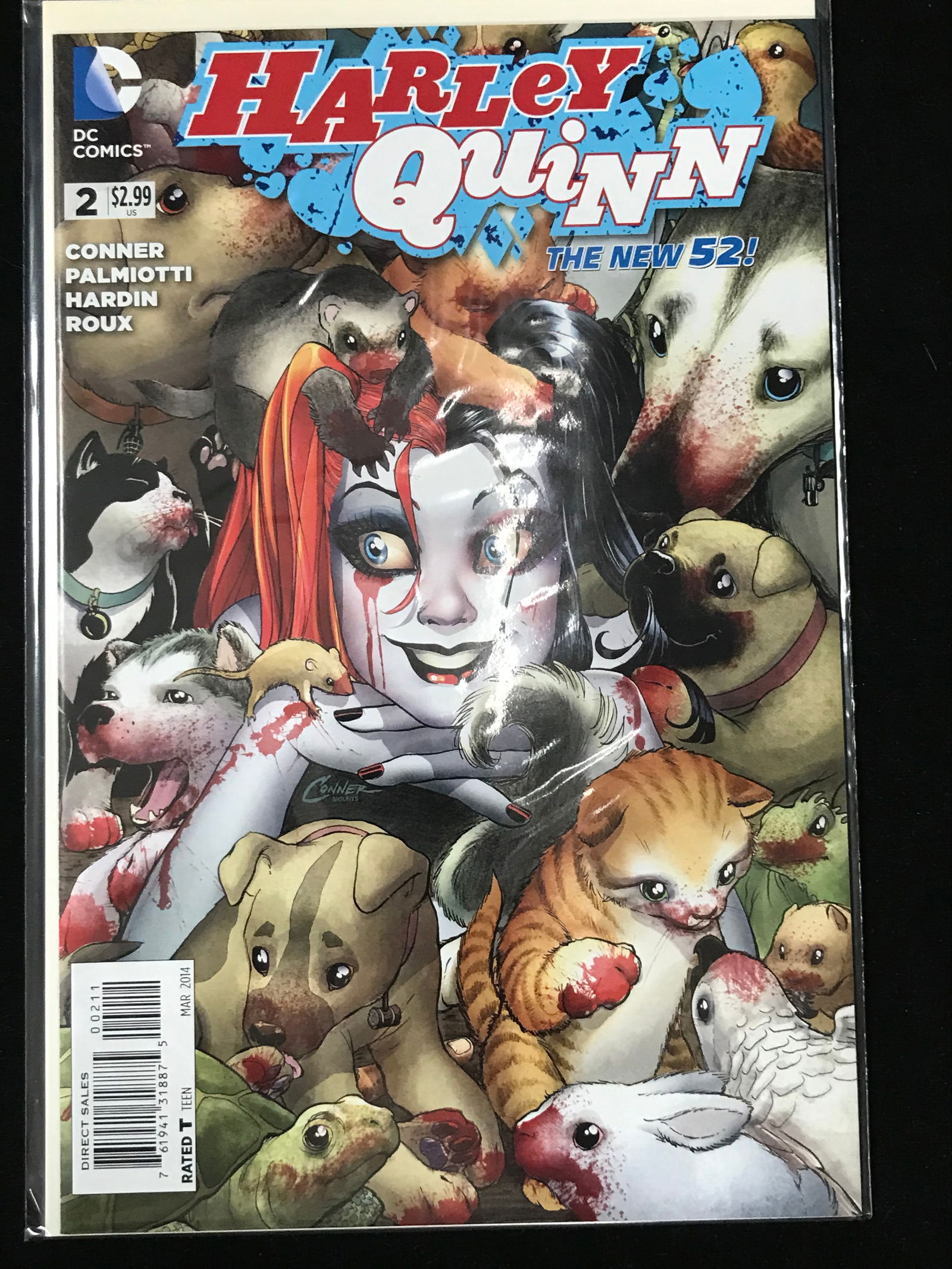 DC COMICS NO.2 HARLEY QUINN (1 of 1)