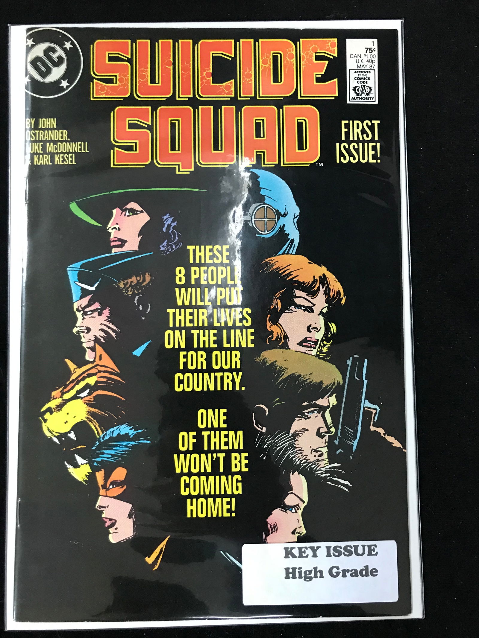 DC COMICS NO.1 SUICIDE SQUAD (KEY ISSUE) (1 of 1)