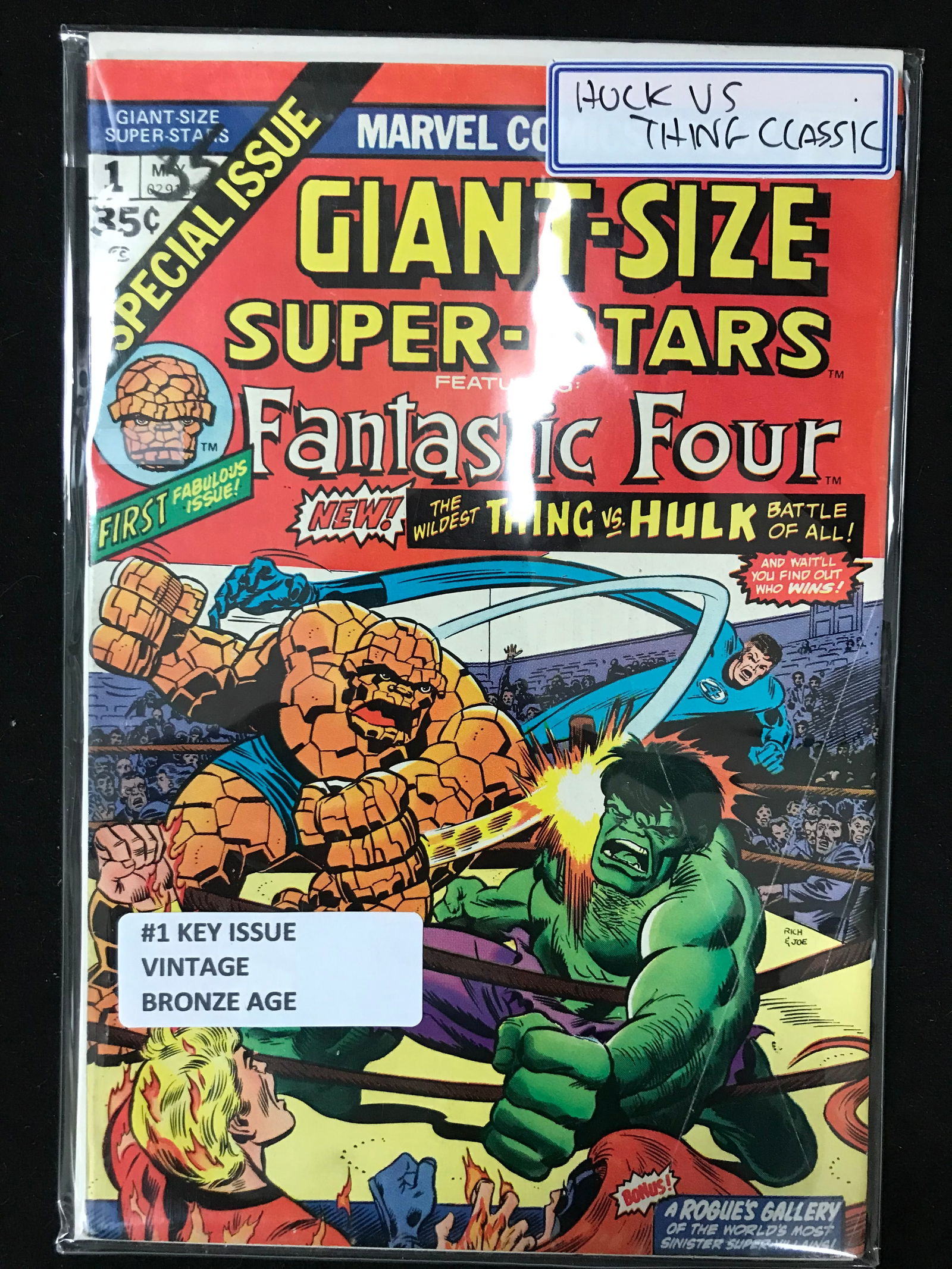 MARVEL COMICS NO.1 GIANT-SIZE SUPER-STARS FEAT FANTASTIC FOUR (VINTAGE BRONZE AGE) (1 of 1)