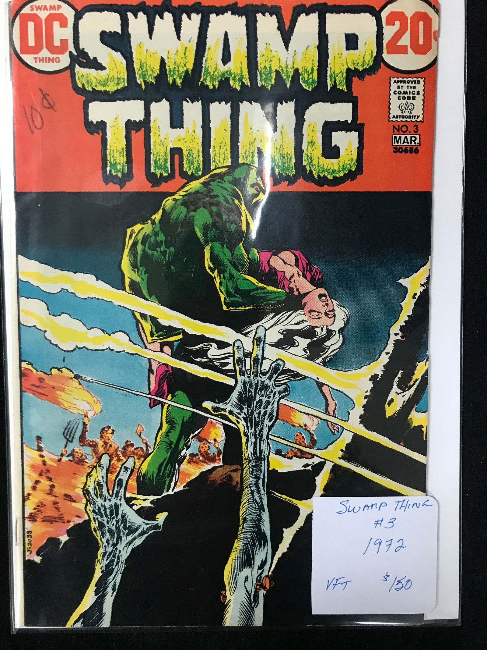 DC COMICS SWAMP THING NO.3 (1 of 1)