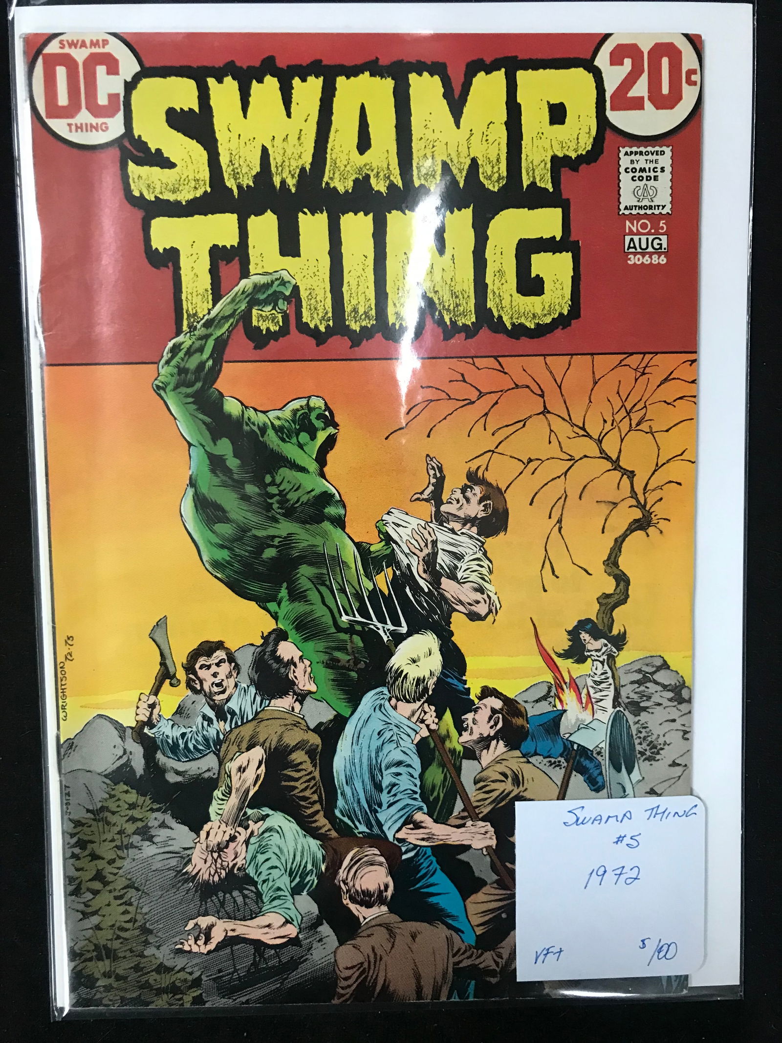DC COMICS SWAMP THING NO.5 (1 of 1)
