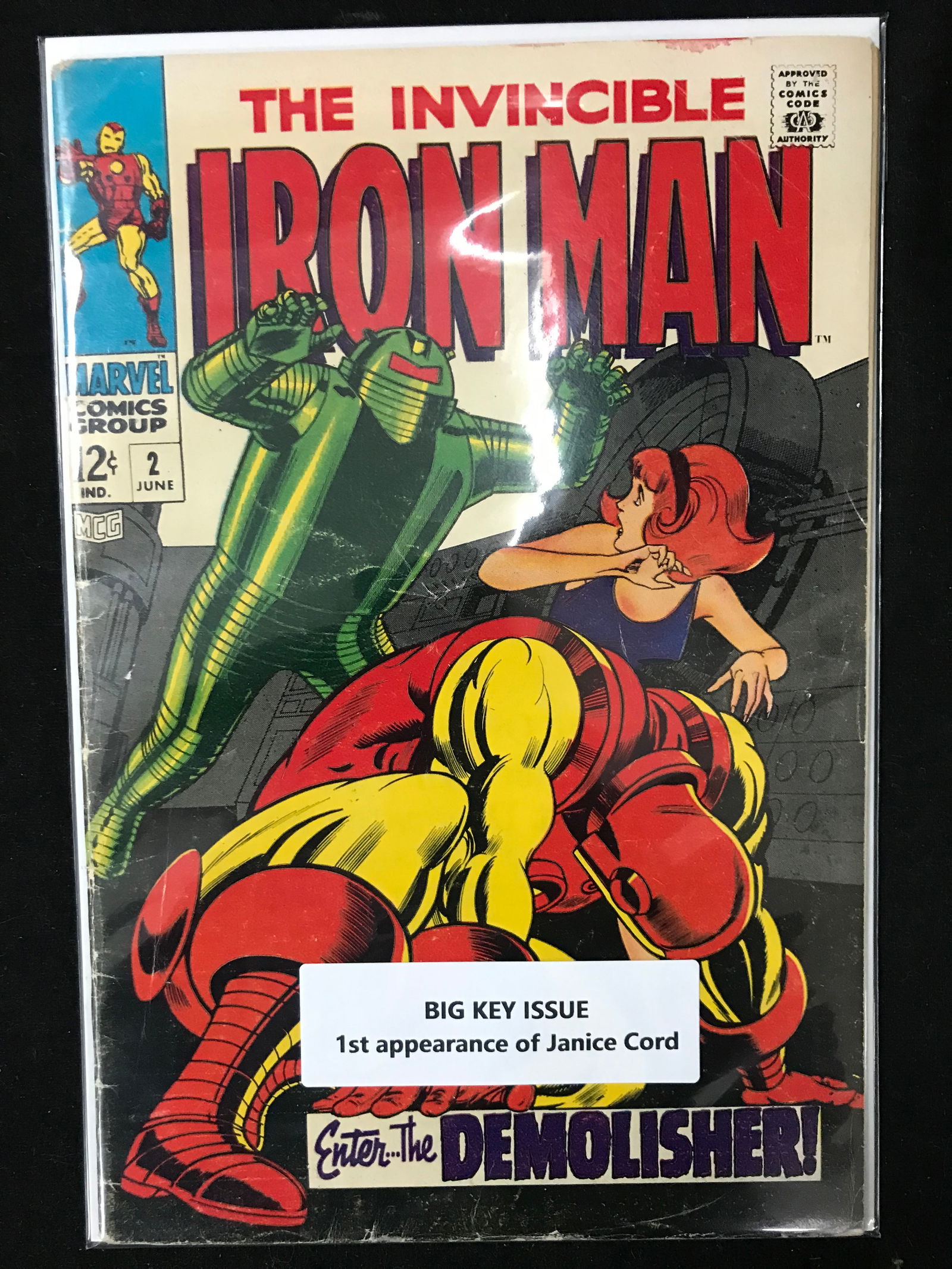 MARVEL COMICS THE INVINCIBLE IRON MAN NO.2 (1 of 1)