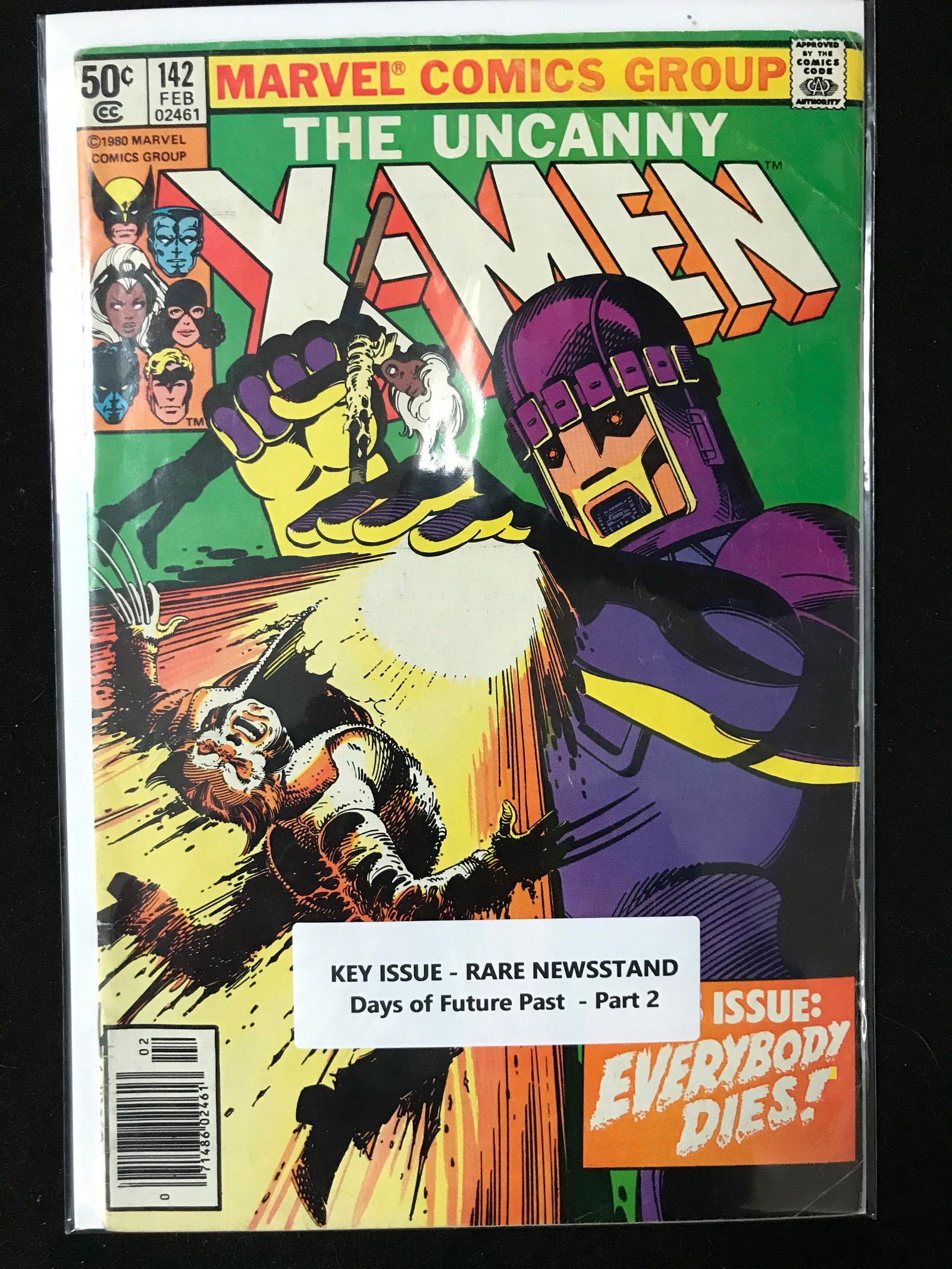 MARVEL COMICS THE UNCANNY X-MEN NO.142 (1 of 1)