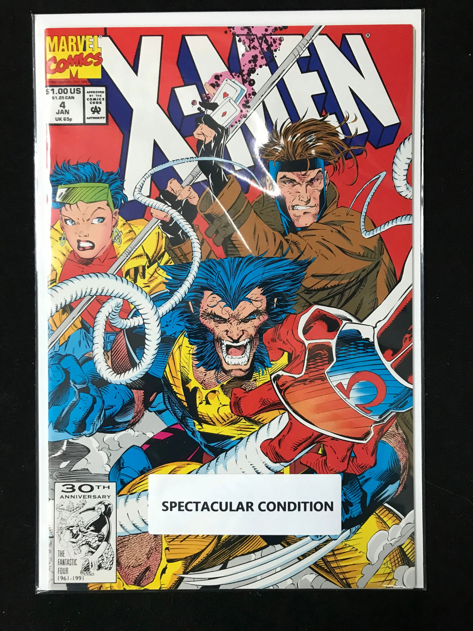 MARVEL COMICS X-MEN NO.4 1ST APP. OMEGA RED) (1 of 1)