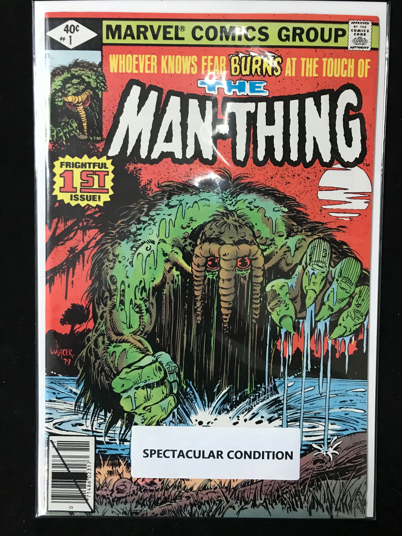 MARVEL COMICS MAN THING NO.1 (1 of 1)