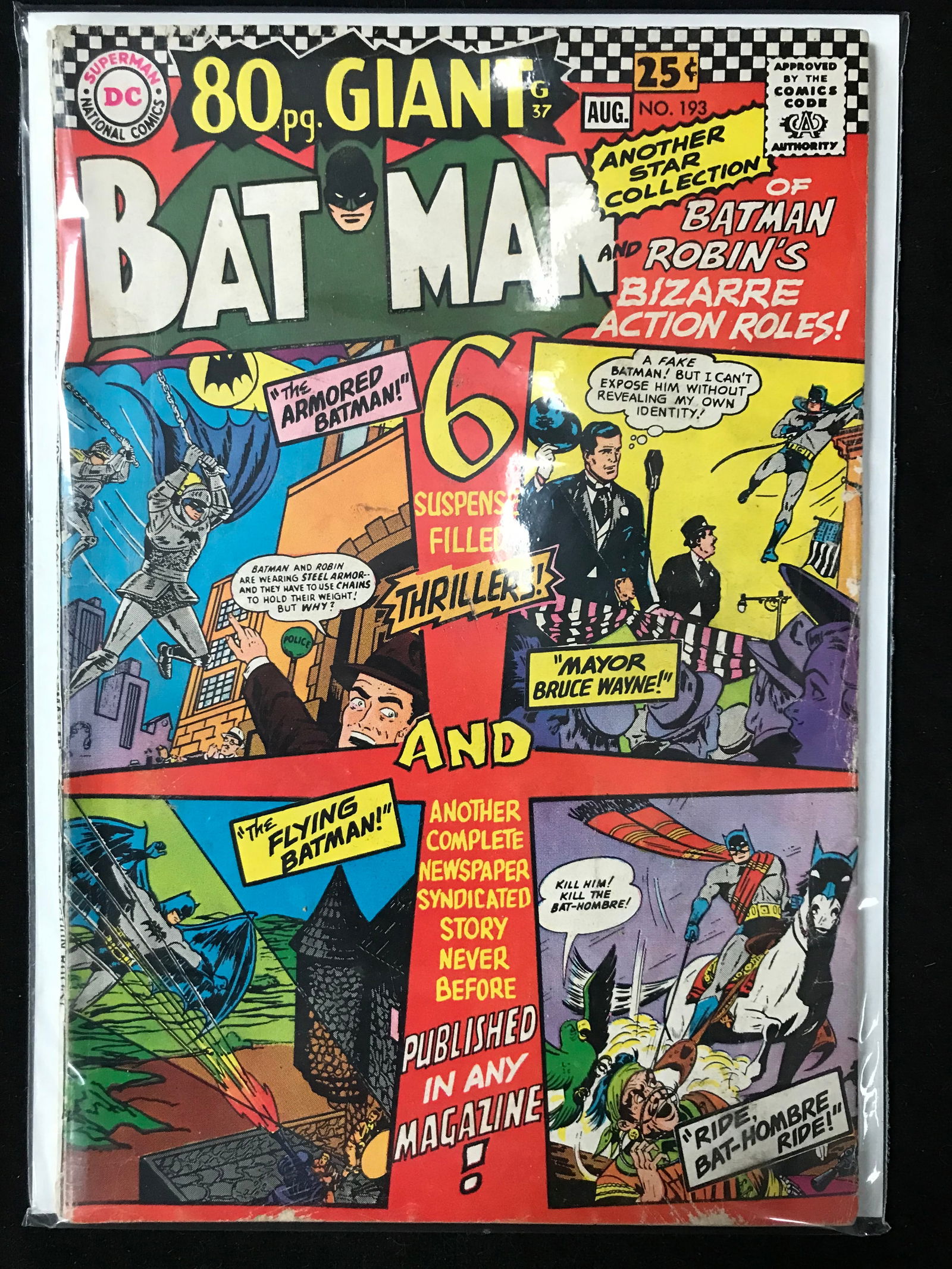 DC COMICS GIANT SIZE BATMAN NO.193 (1 of 1)