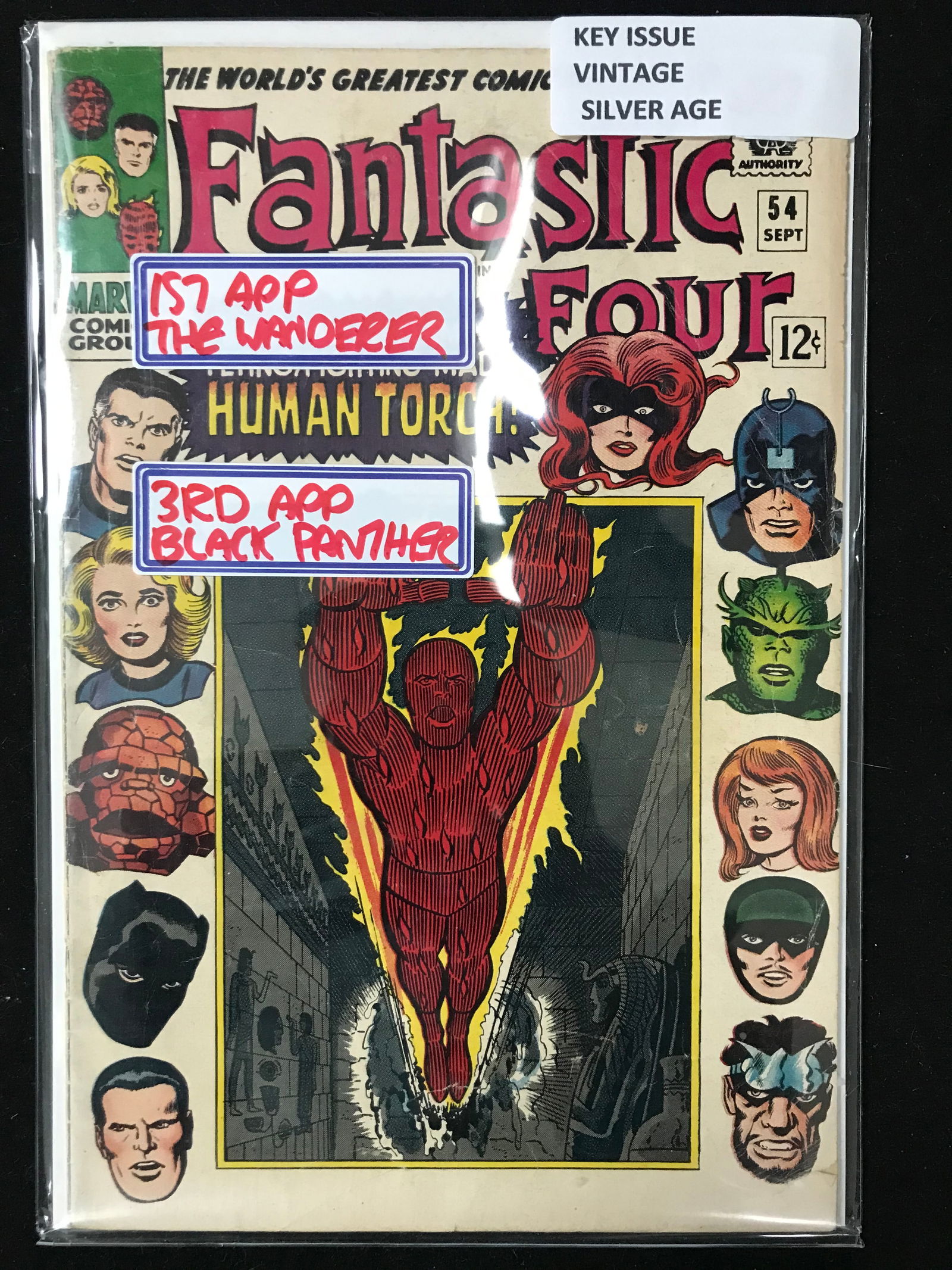 MARVEL COMICS NO.54 FANTASTIC FOUR (VINTAGE SILVER AGE) (1 of 1)
