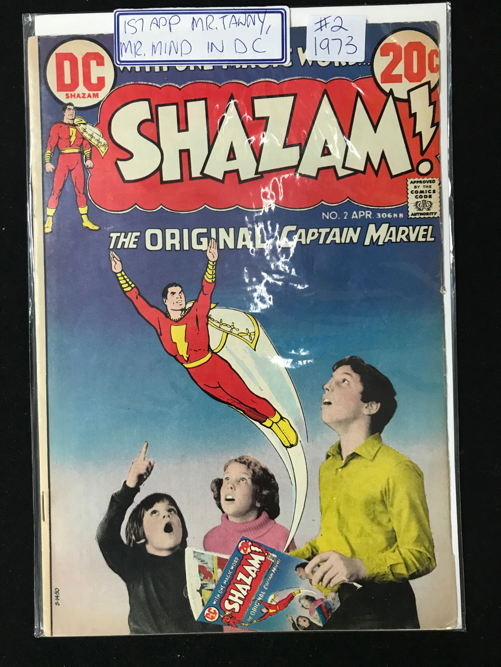 DC COMICS NO.2 SHAZAM (1973) (1 of 1)