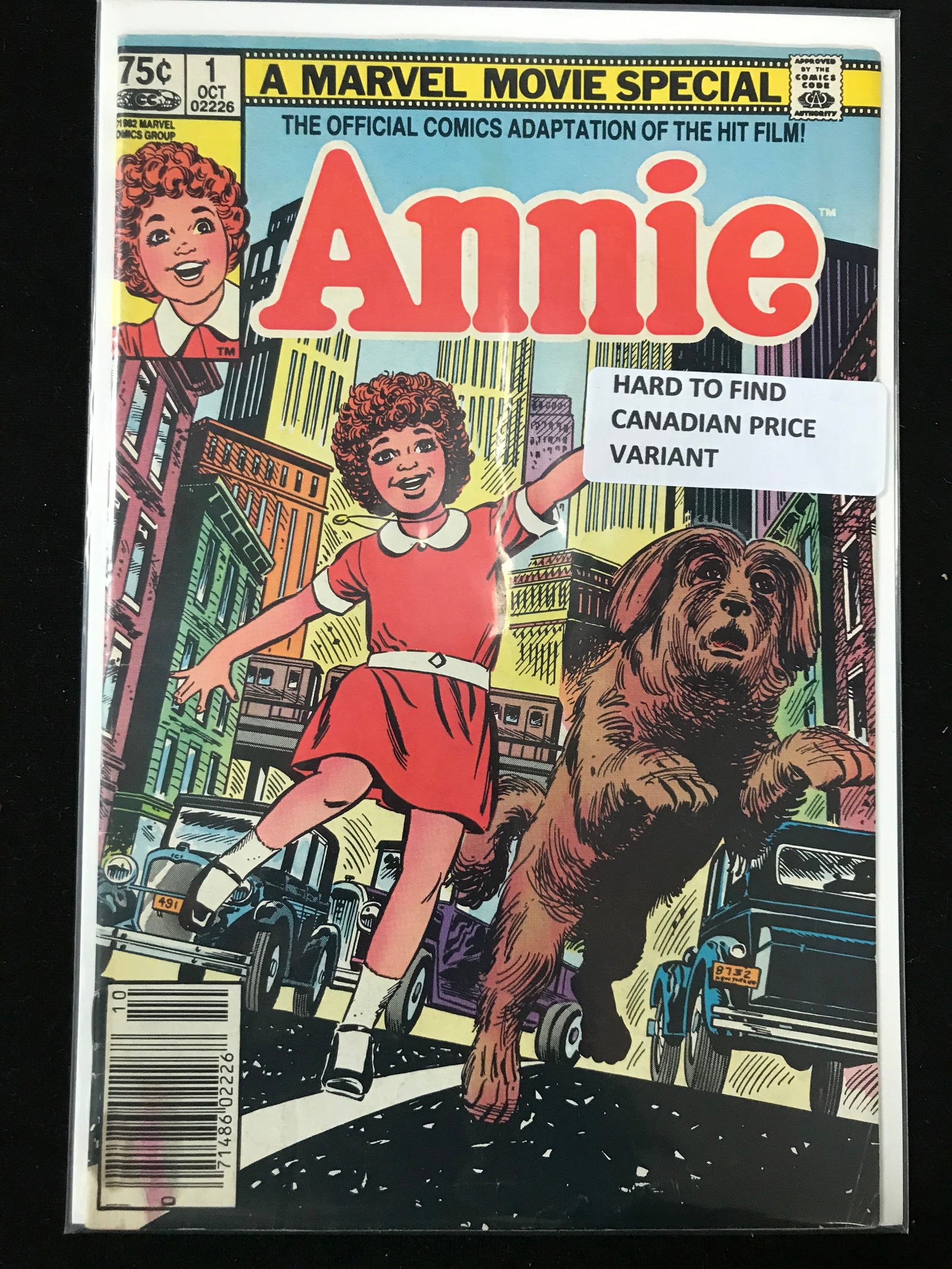 MARVEL COMICS NO.1 ANNIE (CANADIAN PRICE VARIANT) (1 of 1)
