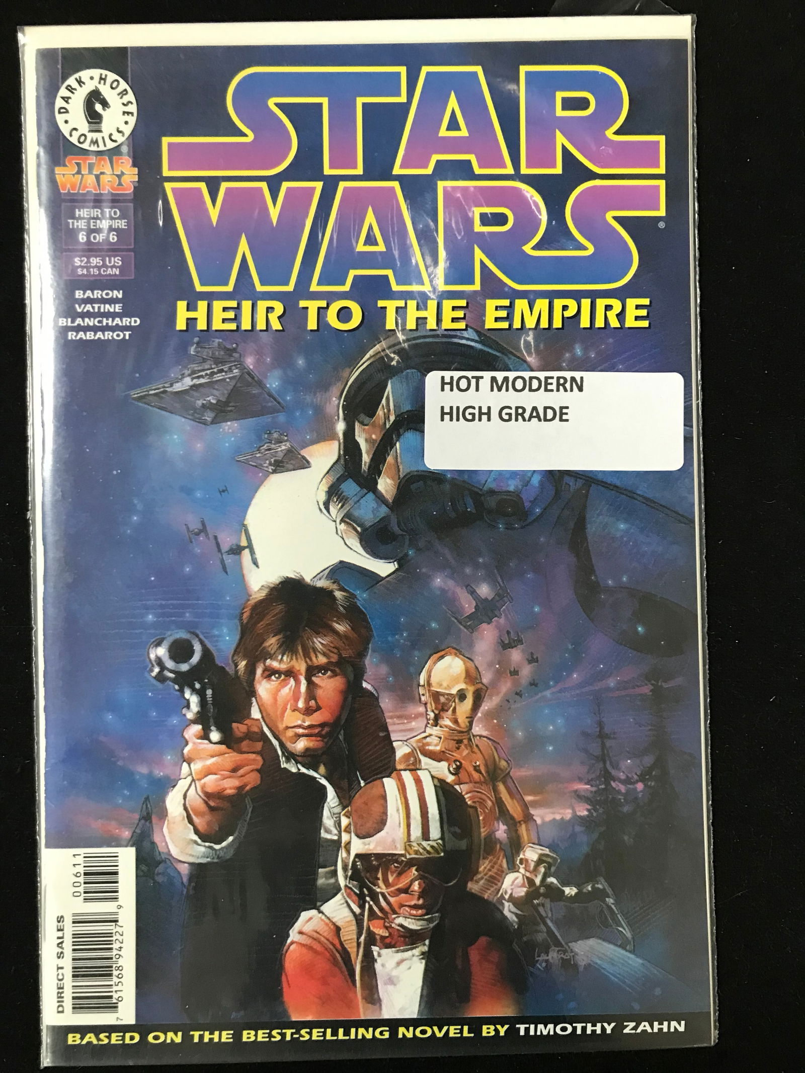 DARK HORSE COMICS NO. 6 OF 6 STAR WARS HEIR OF THE EMPIRE (1 of 1)