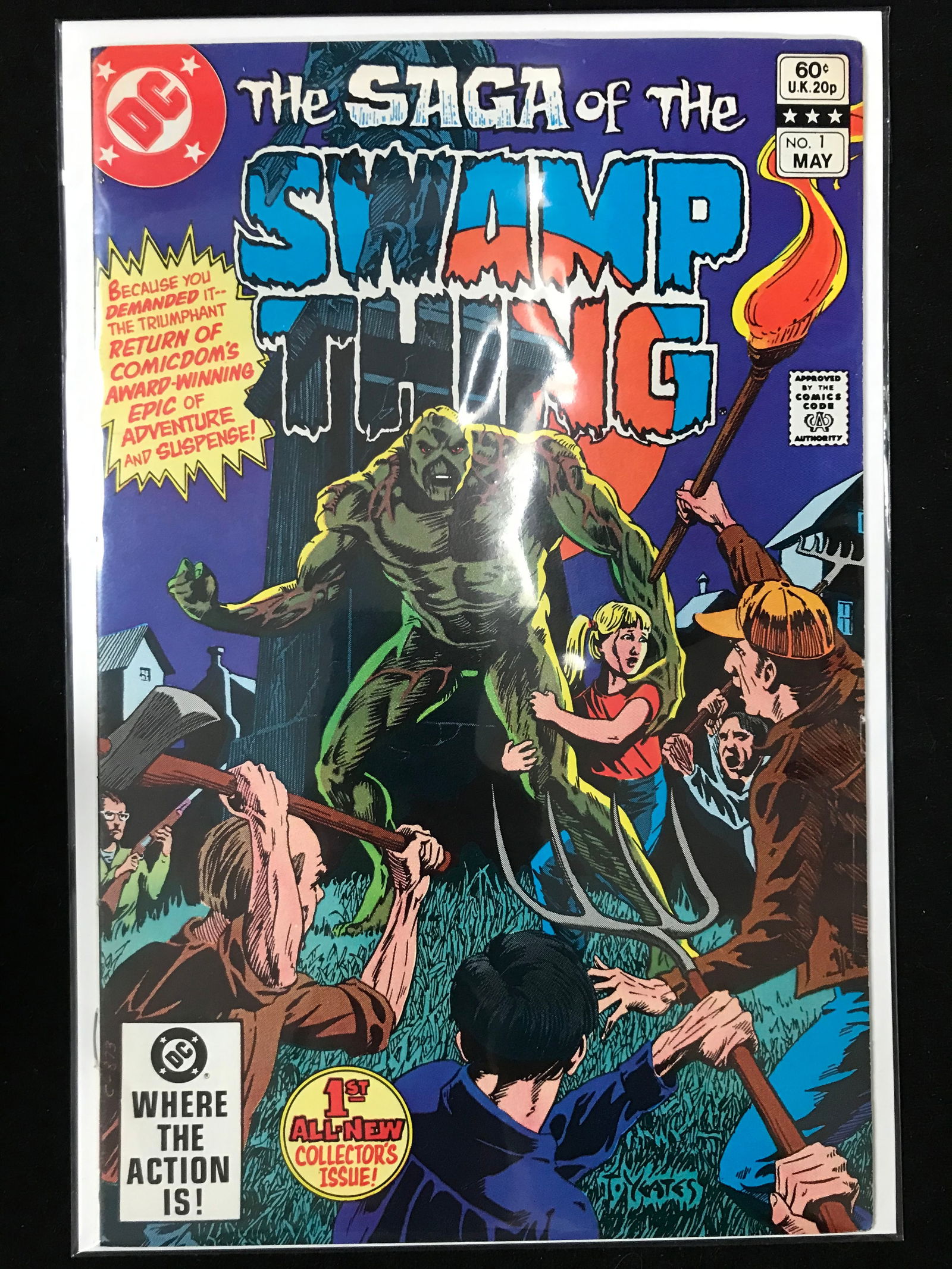 DC COMICS NO.1 THE SAGA OF THE SWAMP THING (1 of 1)