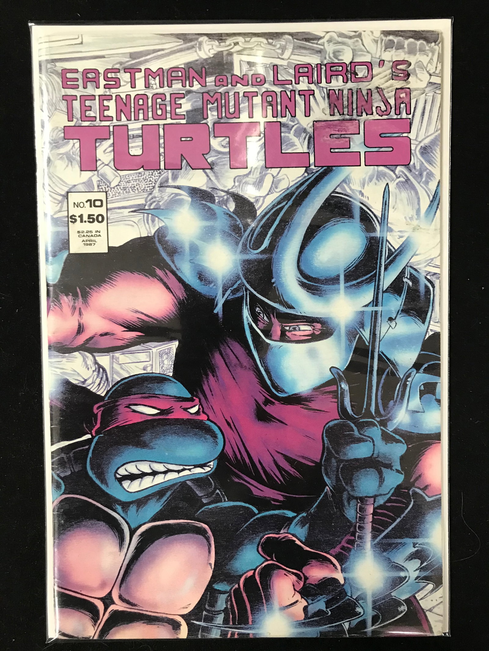 NO.10 EASTMAN AND LAIRD'S TEENAGE MUTANT NINJA TURTLES: Prices are in Canadian dollars