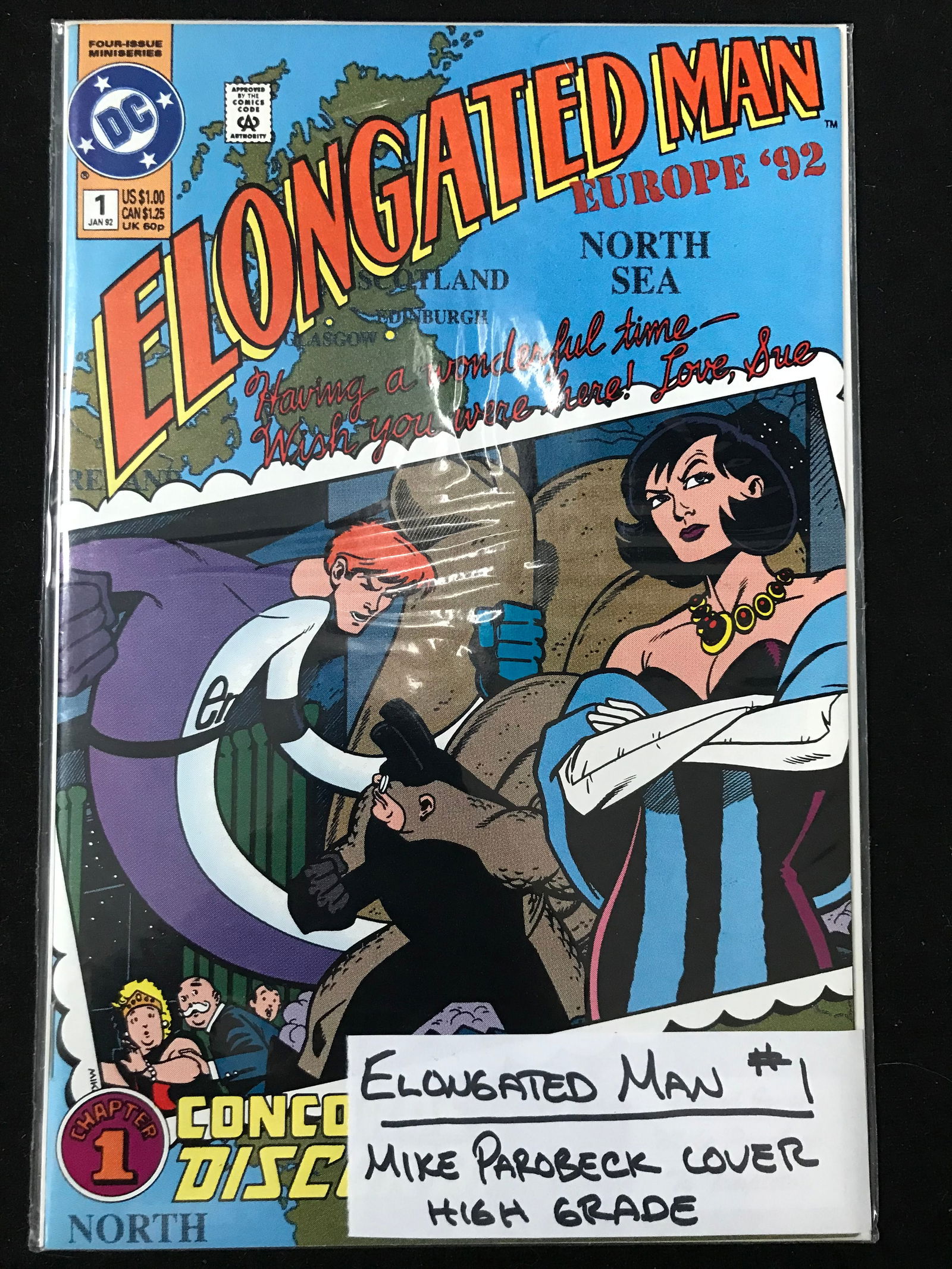 DC COMICS NO.1 ELONGATED MAN (MIKE PAROBECK COVER) (1 of 1)